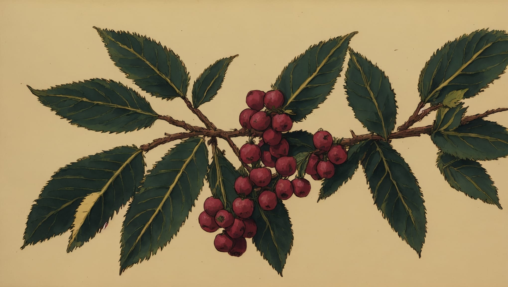 Isac — illustration botanique, origine hébraïque