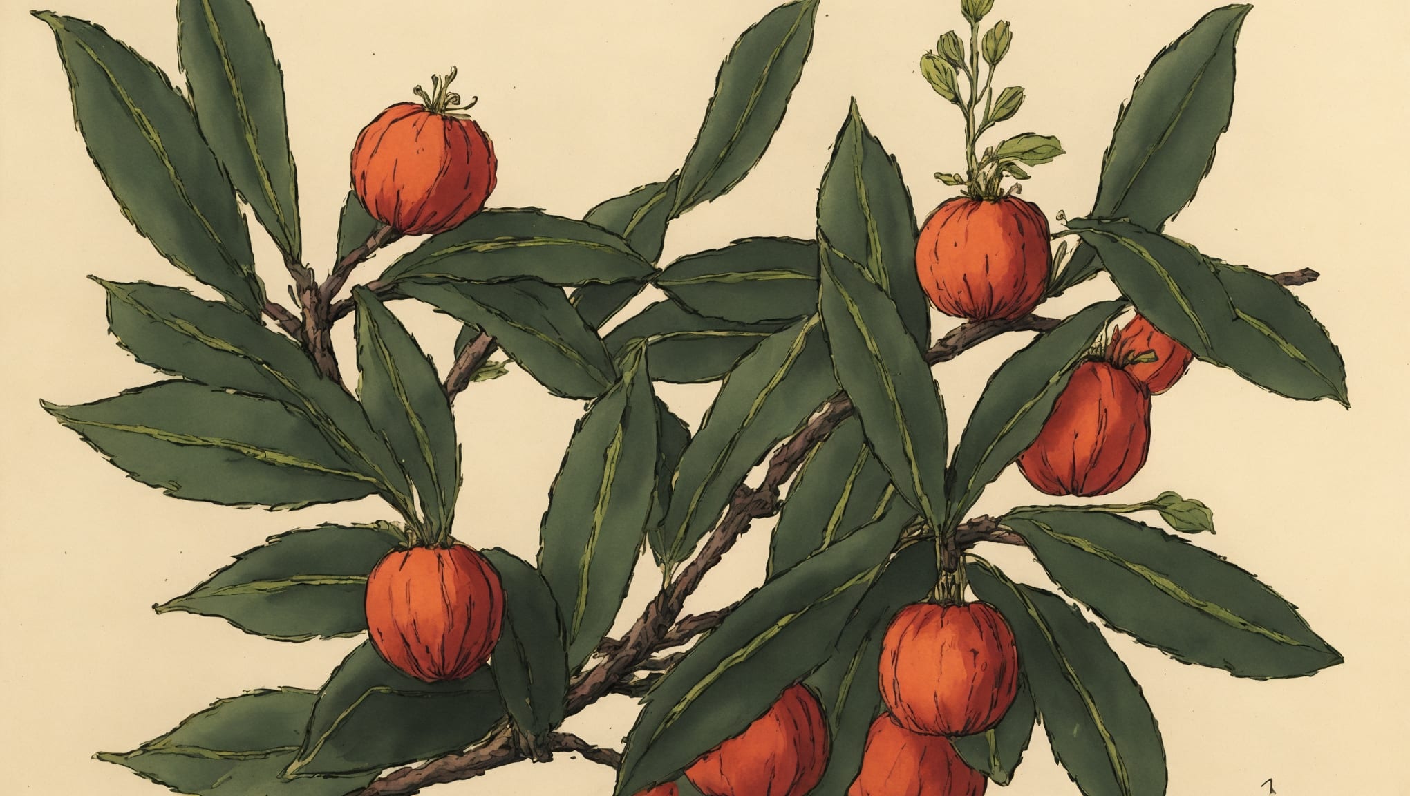 Isayah — illustration botanique, origine hébraïque