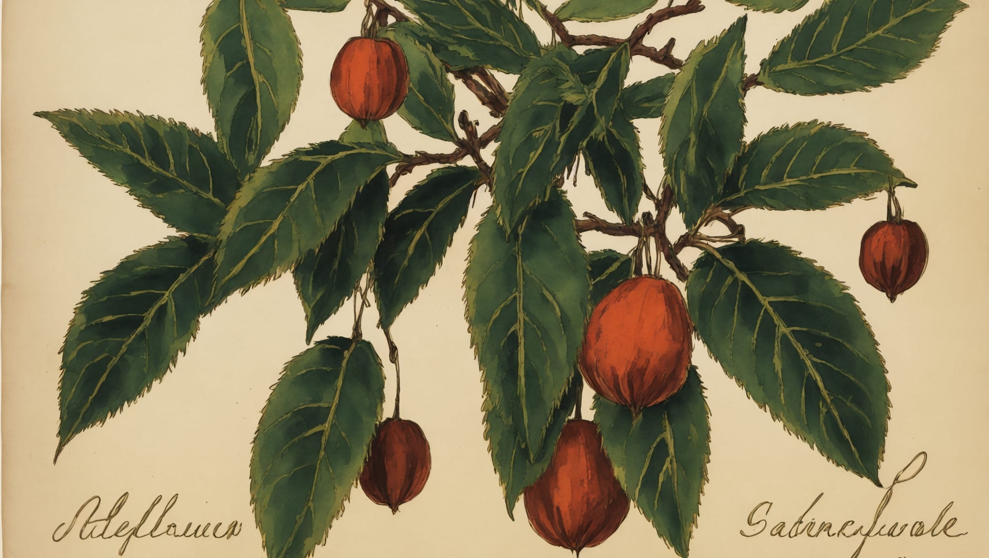 Ishaq — illustration botanique, origine hébraïque