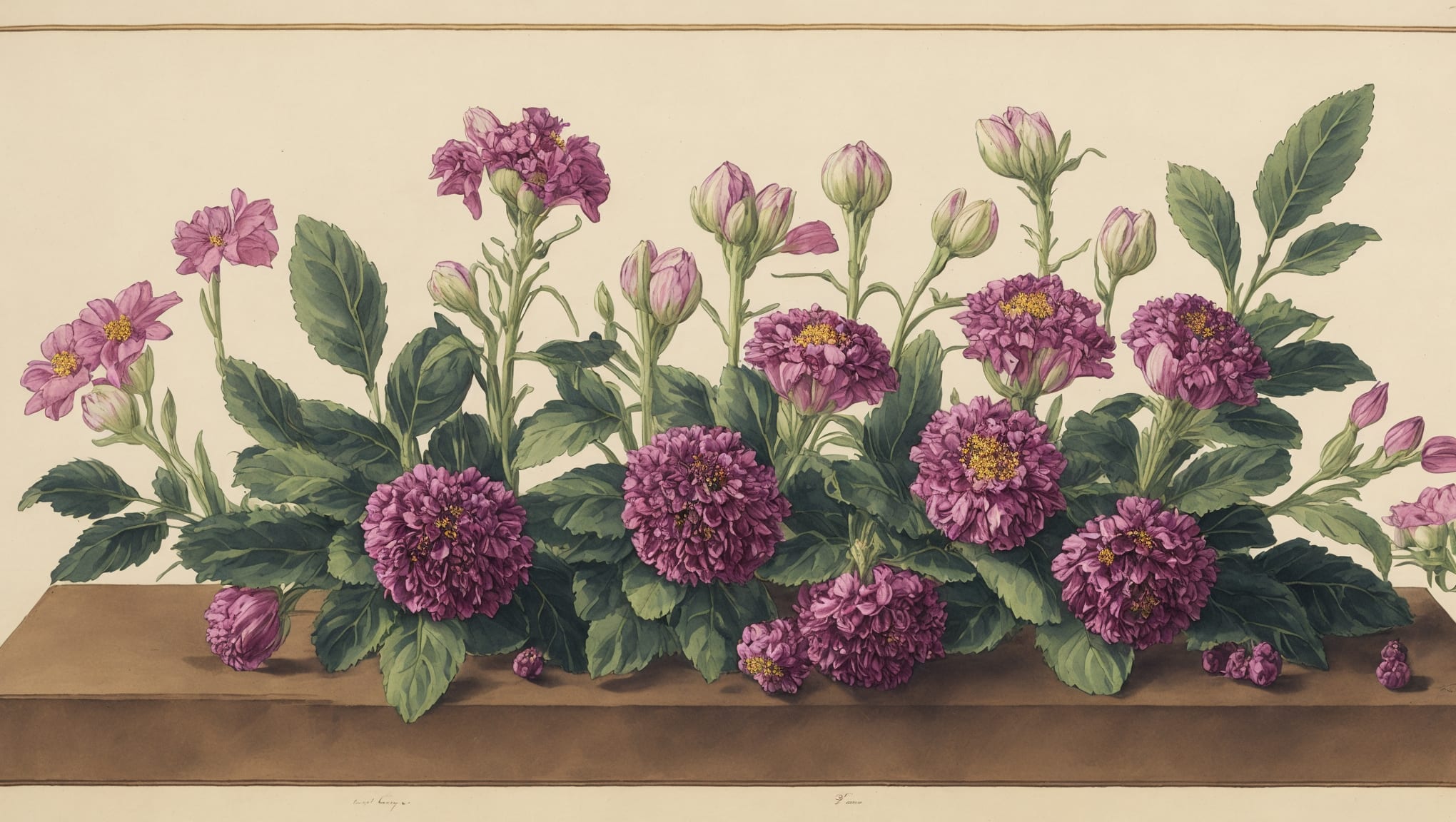 Ivy — illustration botanique, origine contemporaine