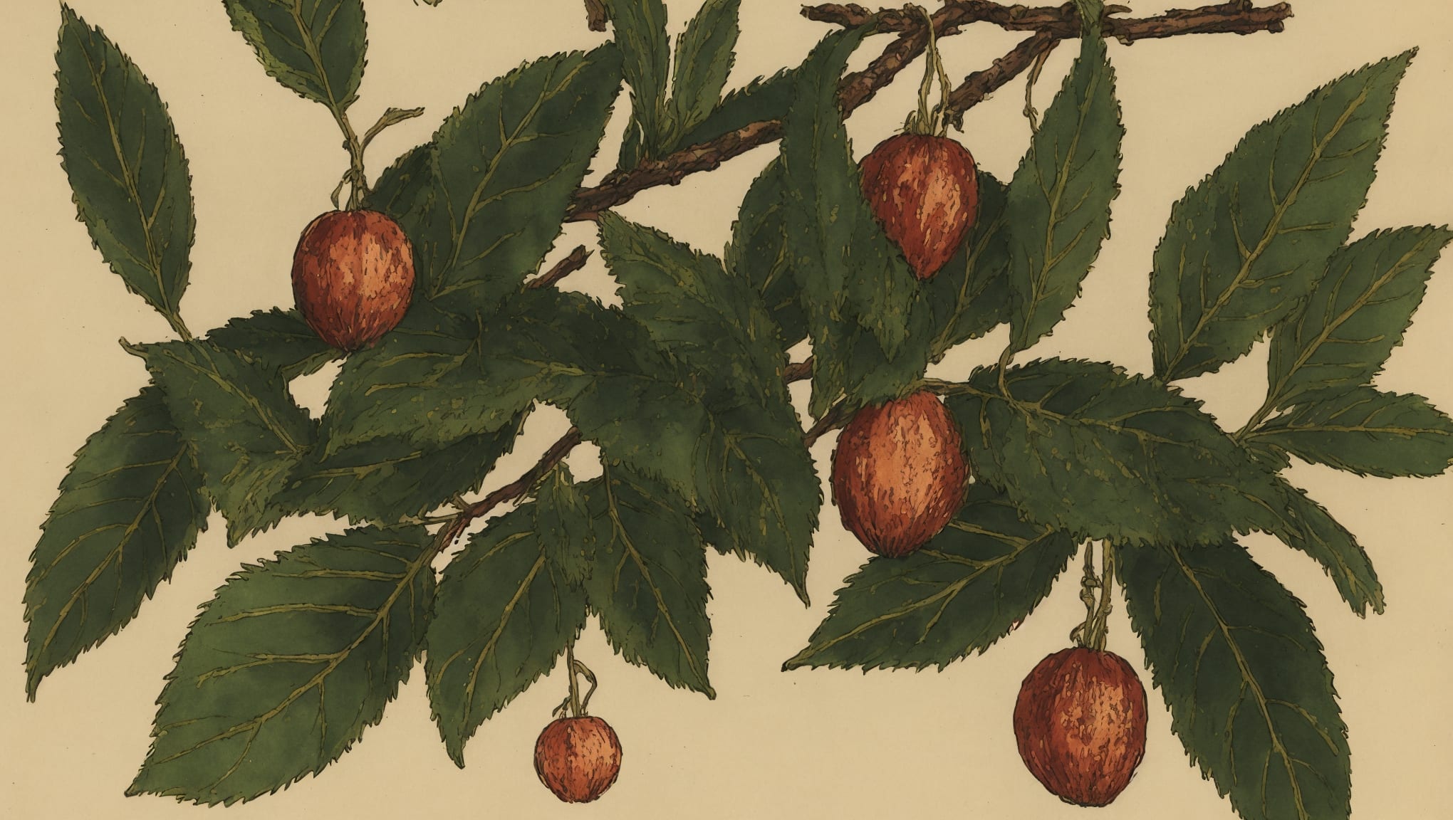Izac — illustration botanique, origine hébraïque