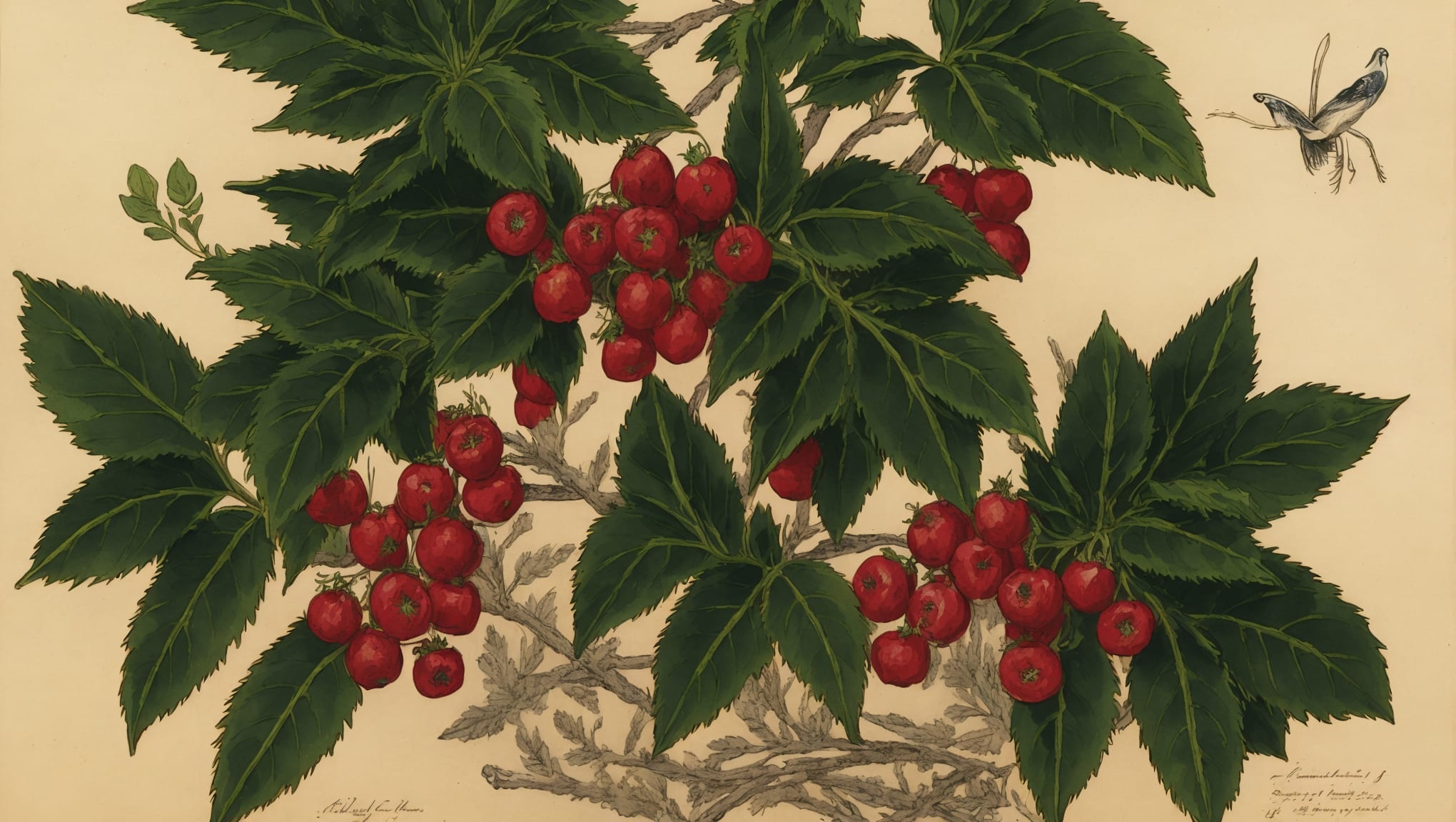 Junior — illustration botanique, origine latine