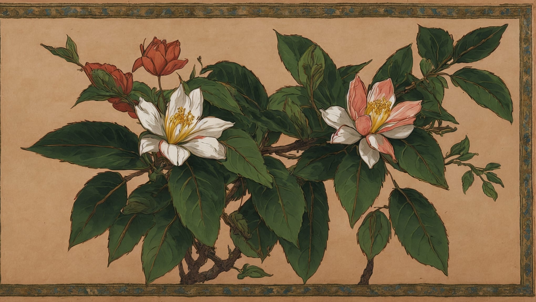 Kenan — illustration botanique, origine arabe