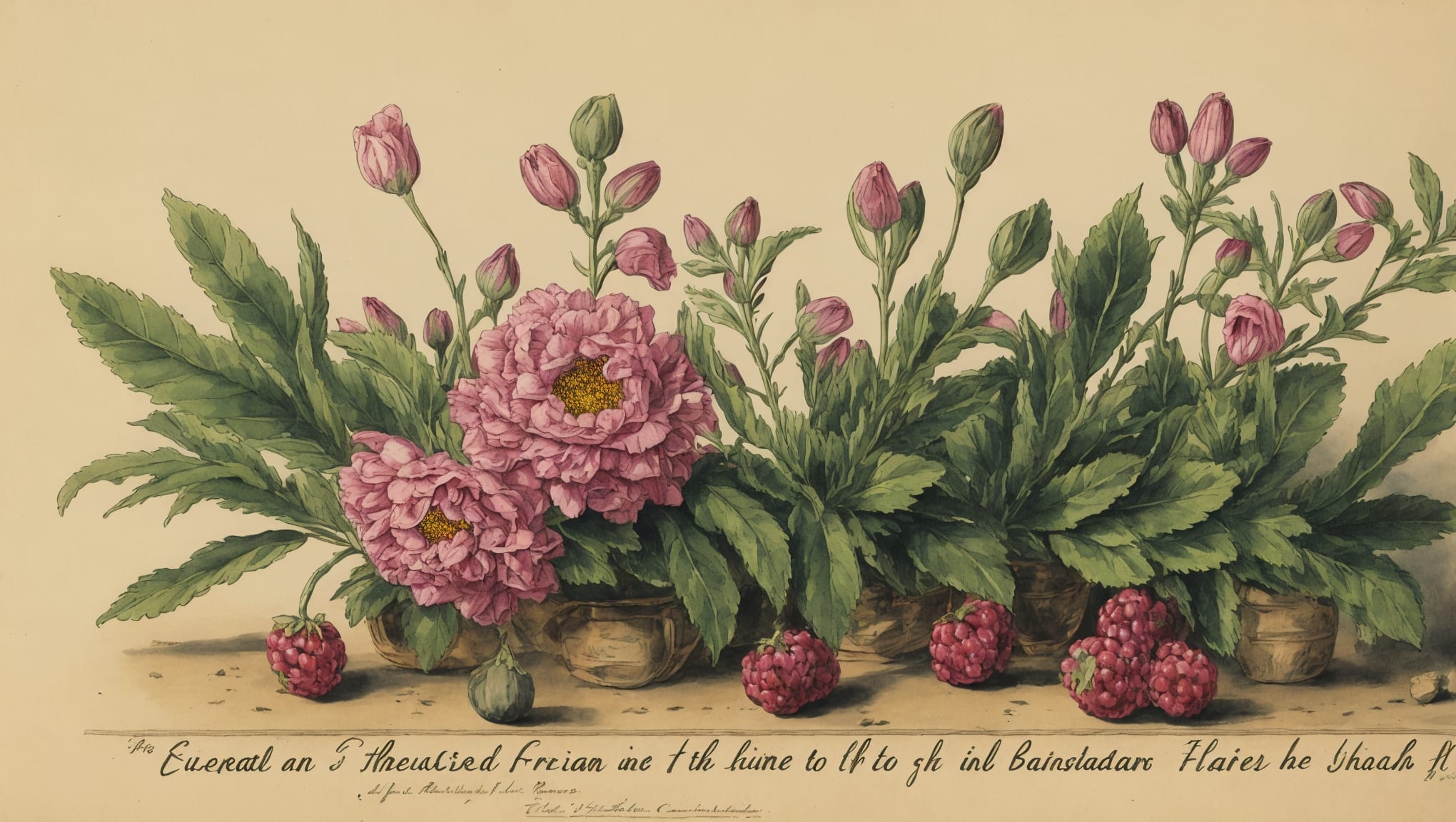 Kessy — illustration botanique, origine contemporaine