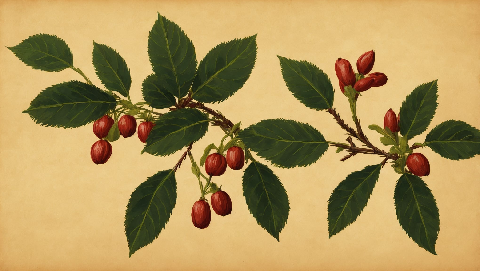 Ladji — illustration botanique, origine arabe