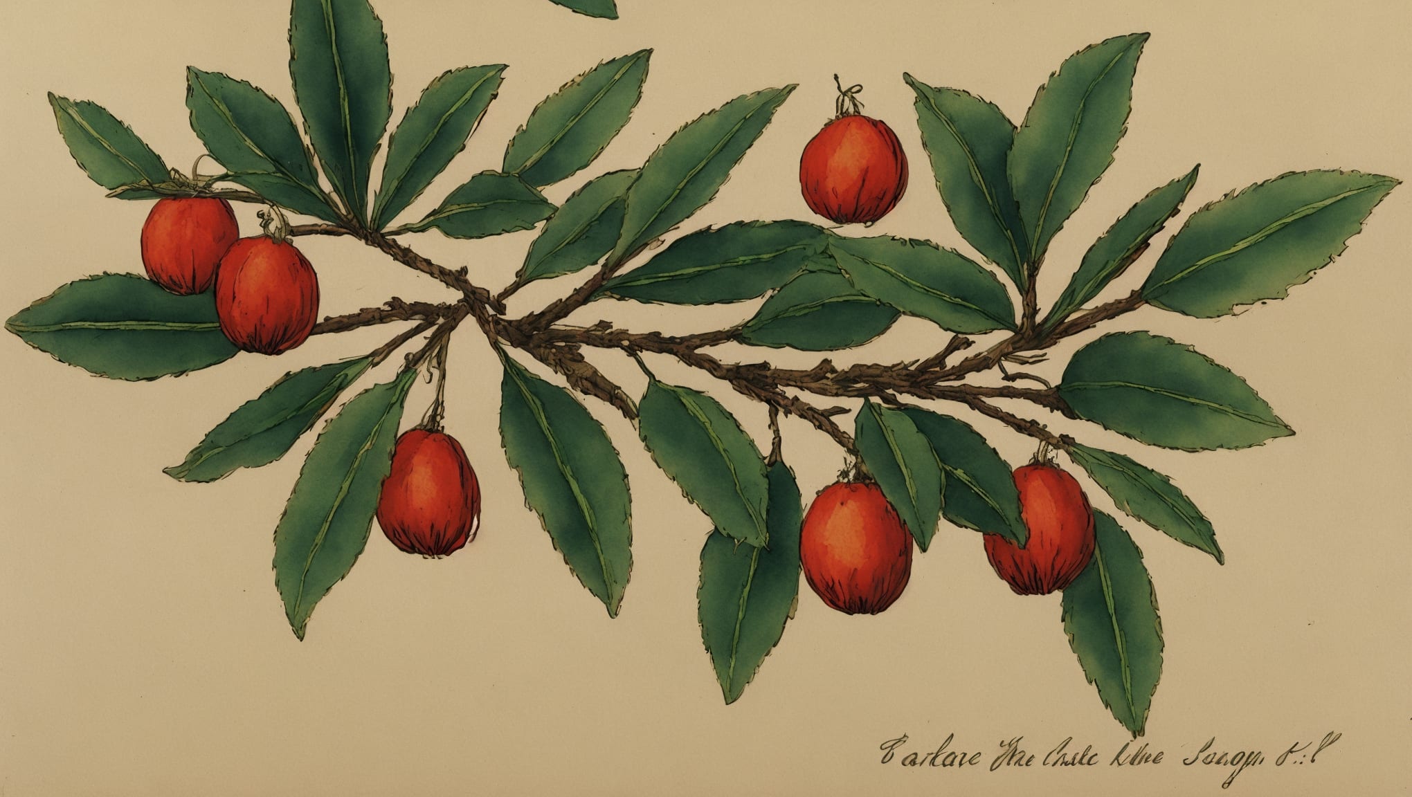 Laël — illustration botanique, origine hébraïque
