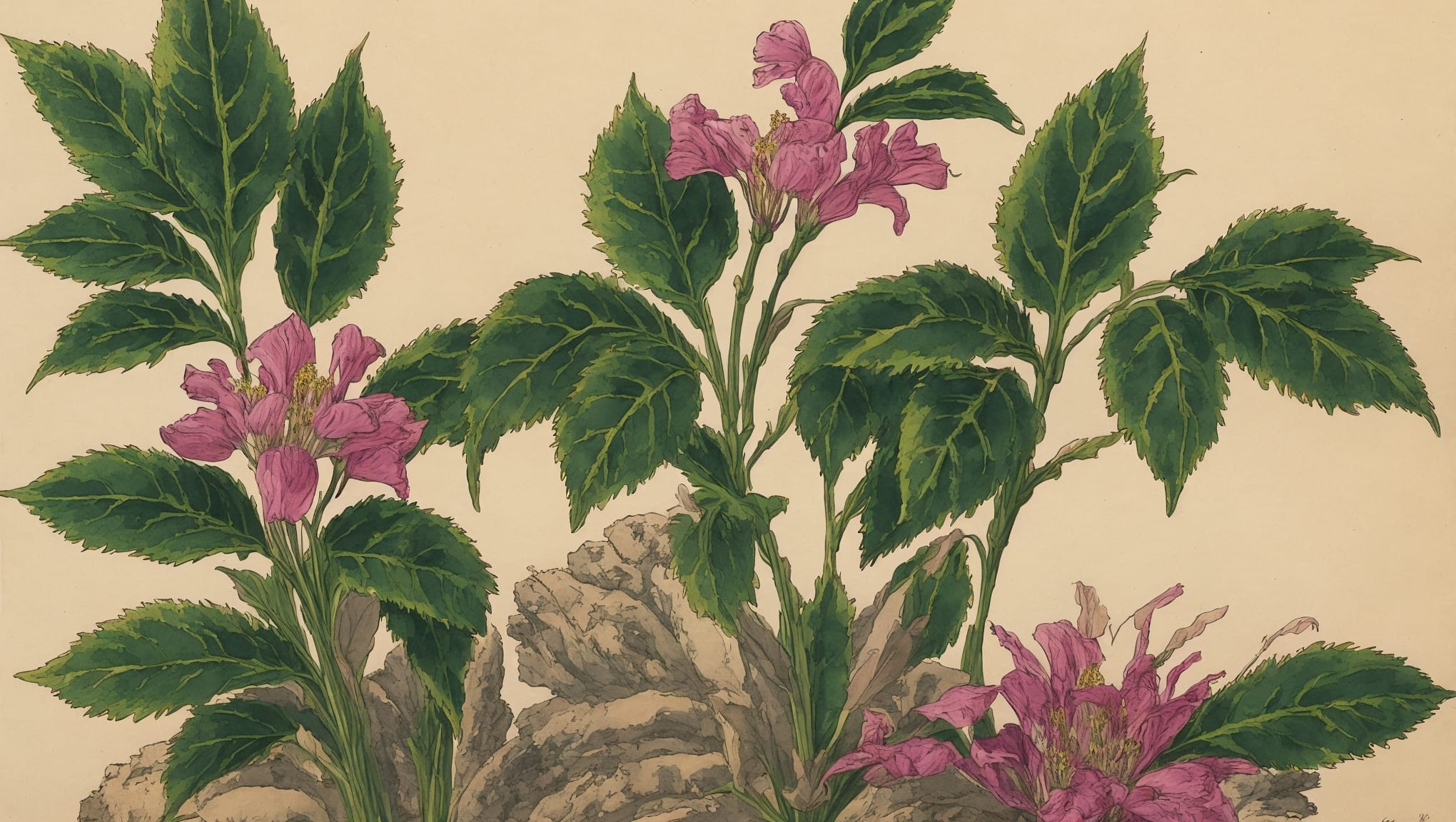 Laïa — illustration botanique, origine grecque