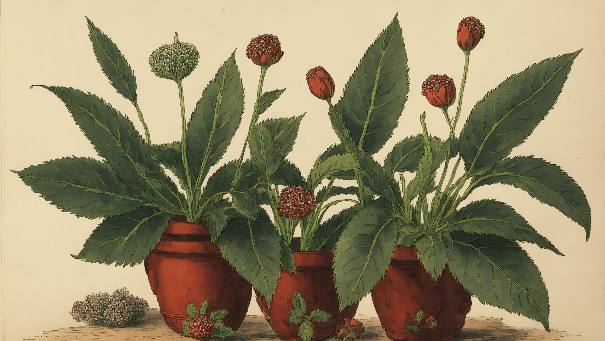 Layann — illustration botanique, origine contemporaine