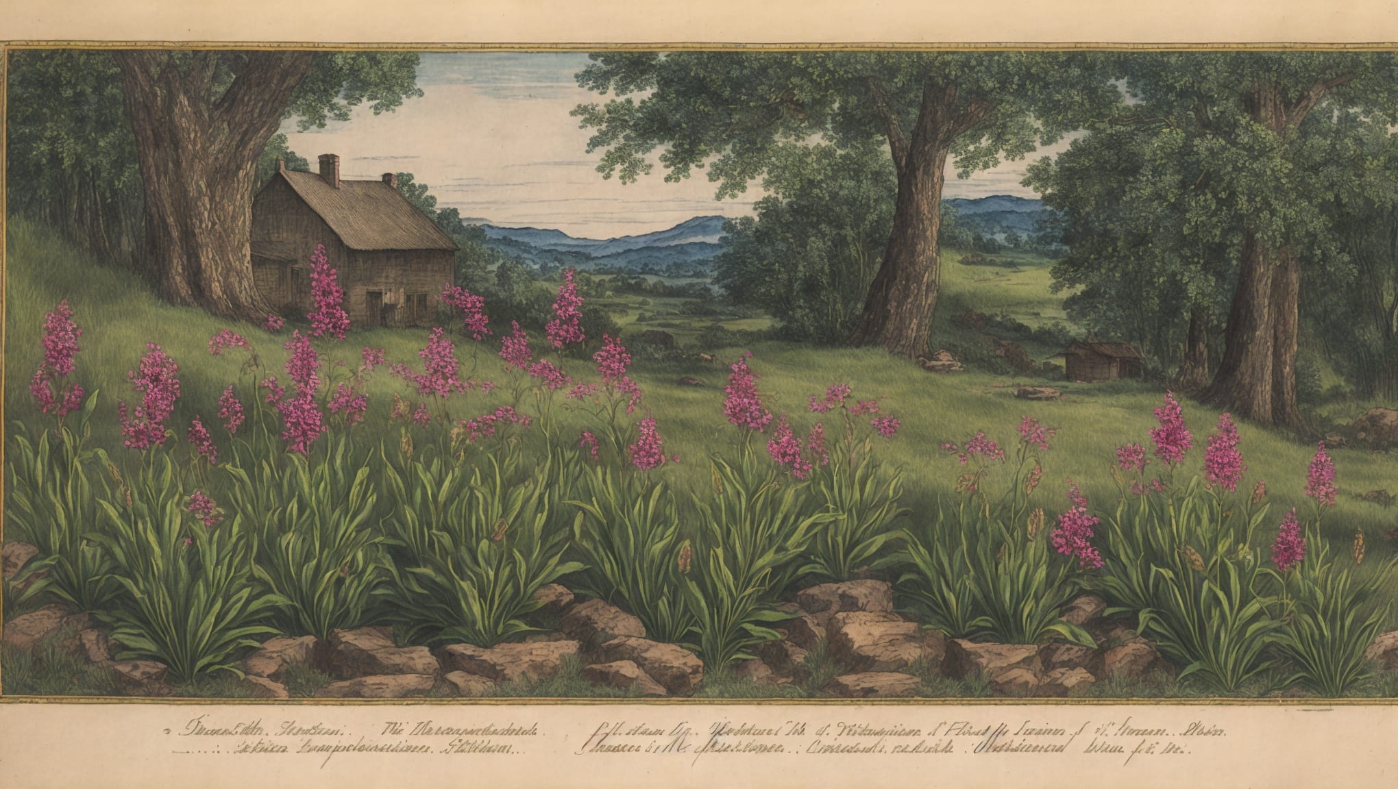 Leonard — illustration botanique, origine germanique