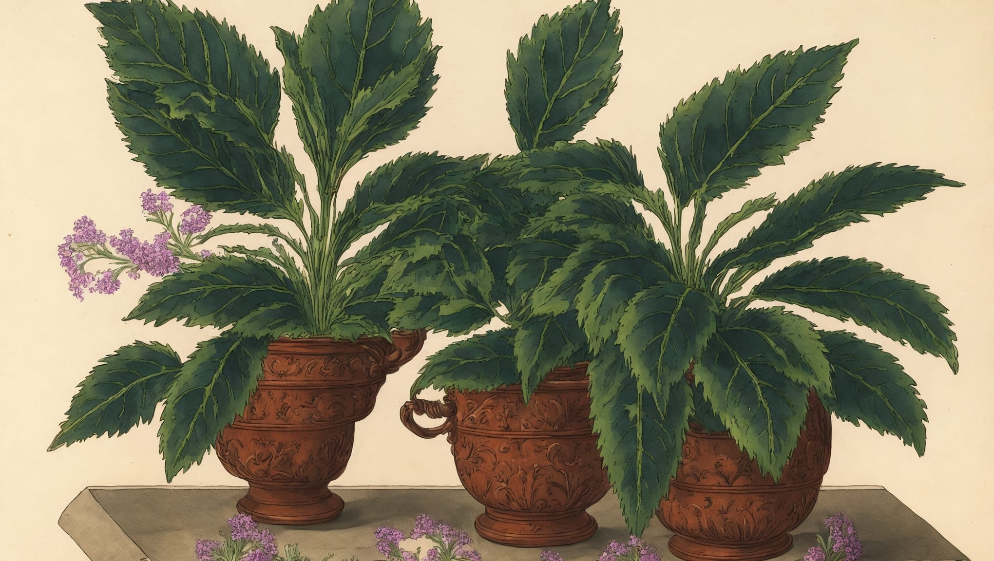 Lissandro — illustration botanique, origine grecque