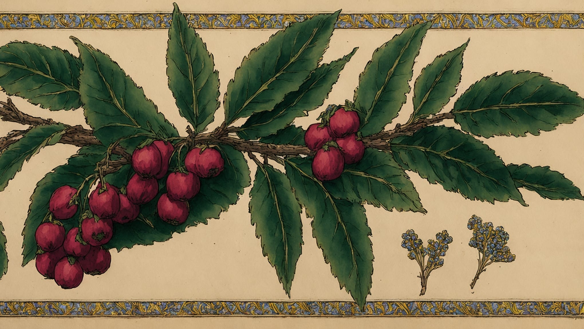 Livio — illustration botanique, origine latine