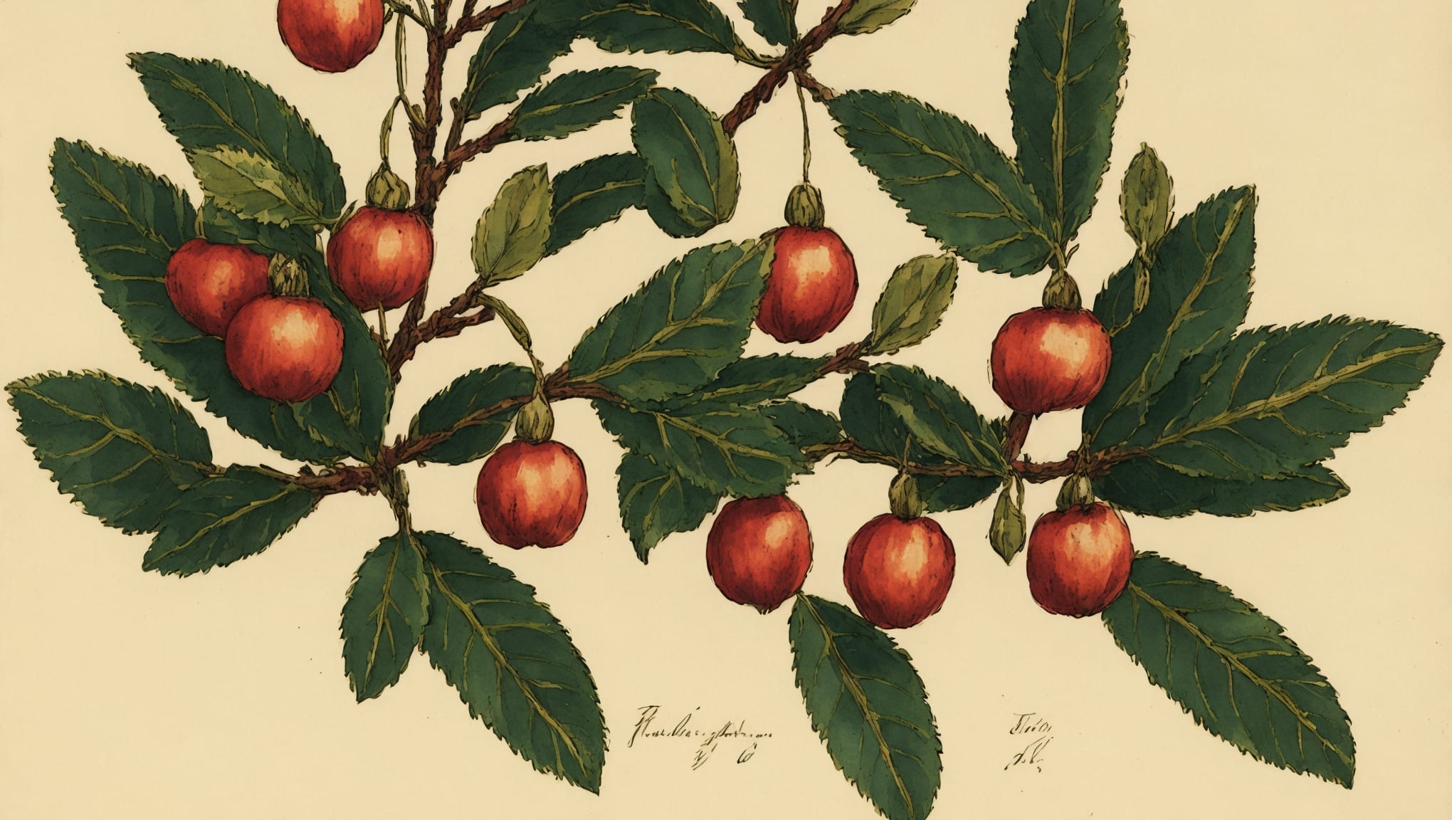 Liya — illustration botanique, origine hébraïque