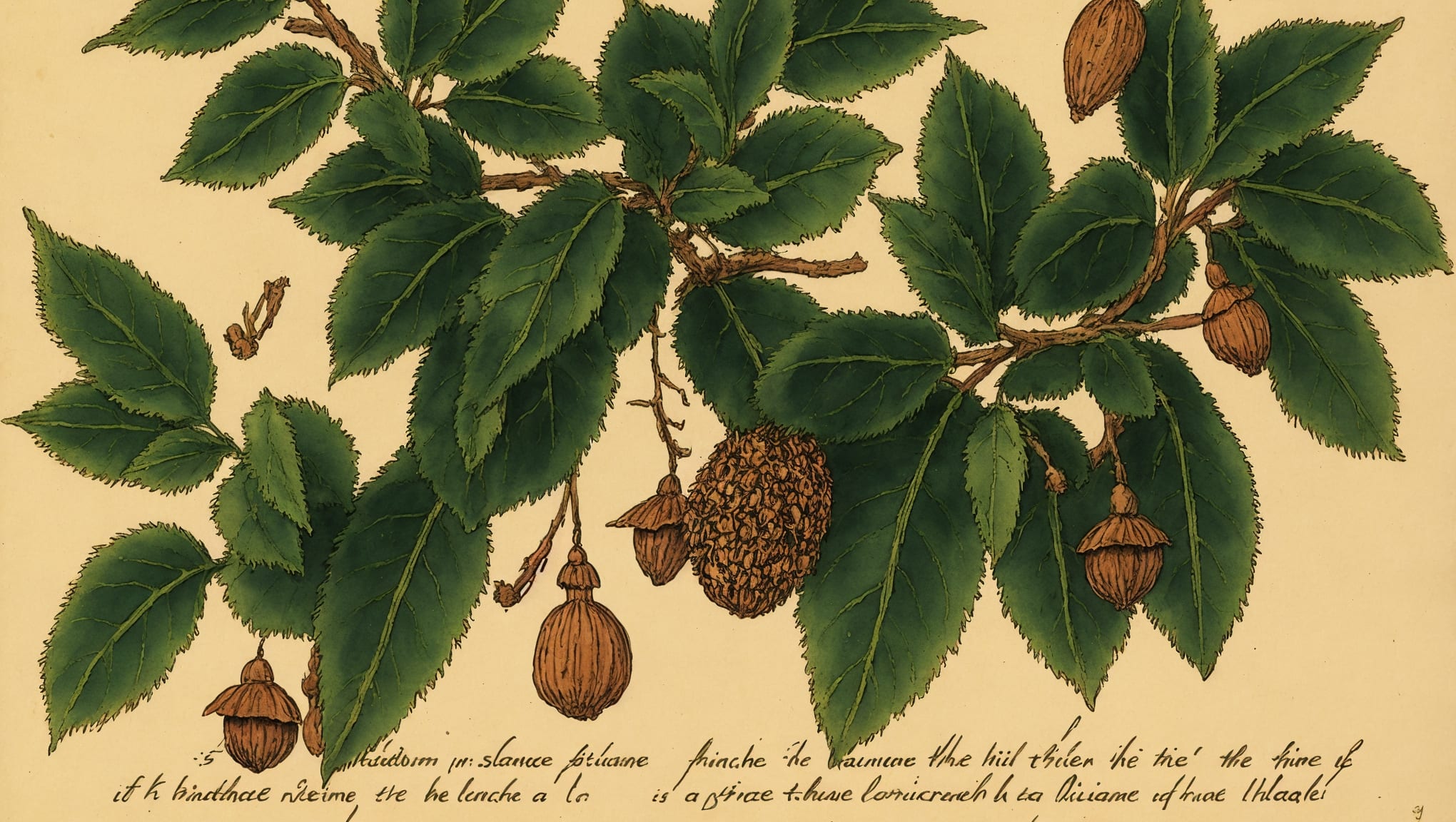 Loën — illustration botanique, origine celte