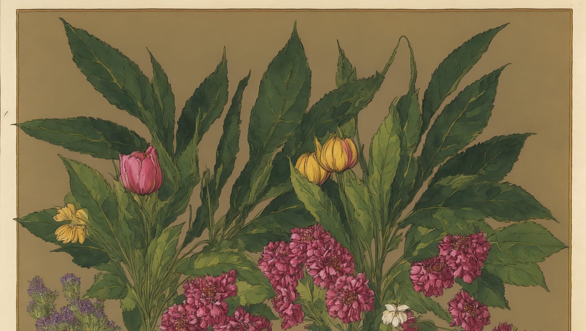 Louis — illustration botanique, origine germanique