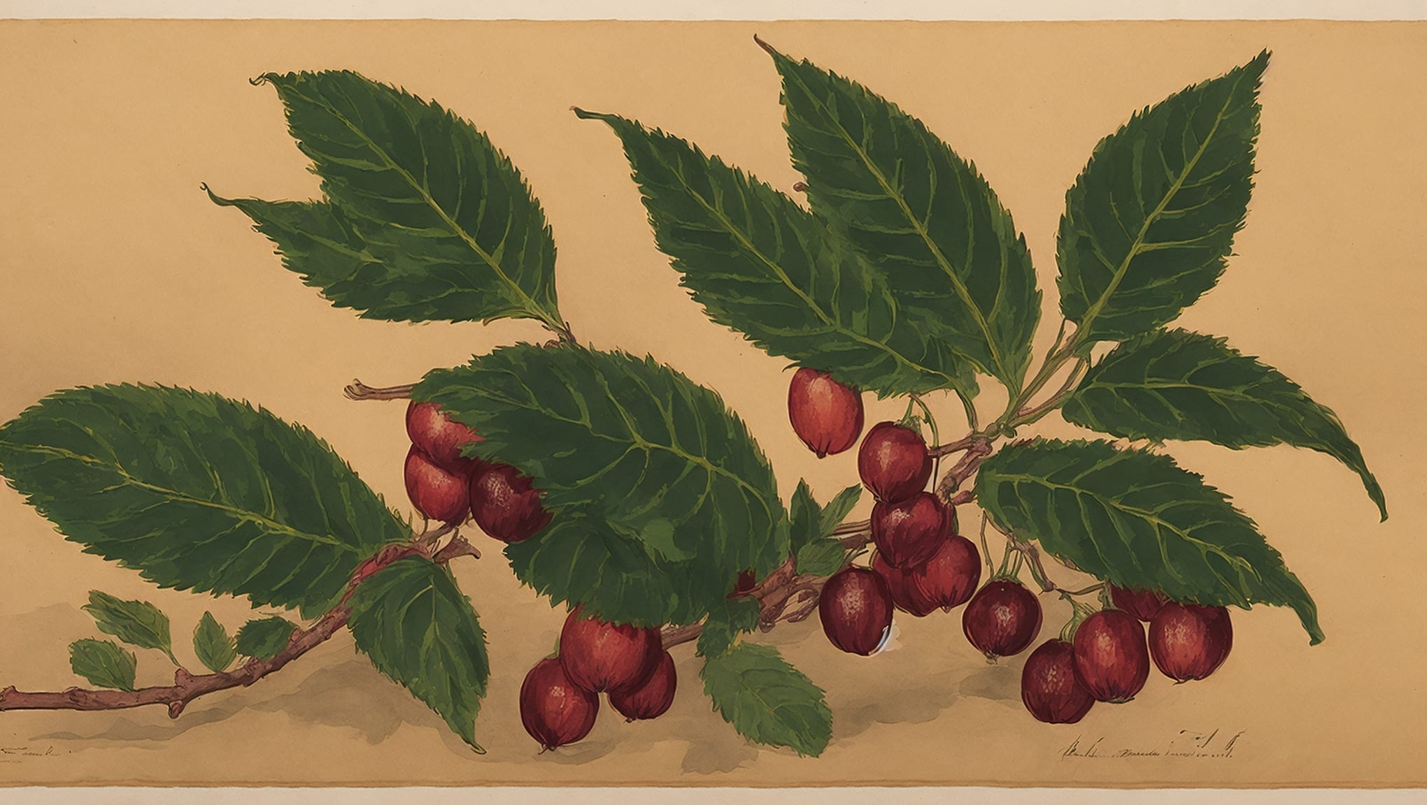 Lucas — illustration botanique, origine latine