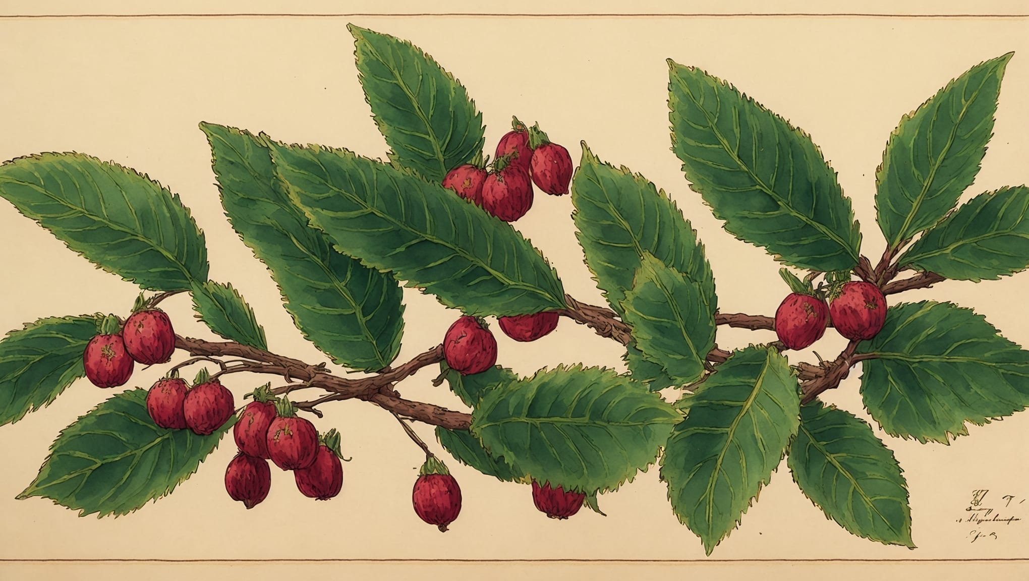 Luna — illustration botanique, origine latine