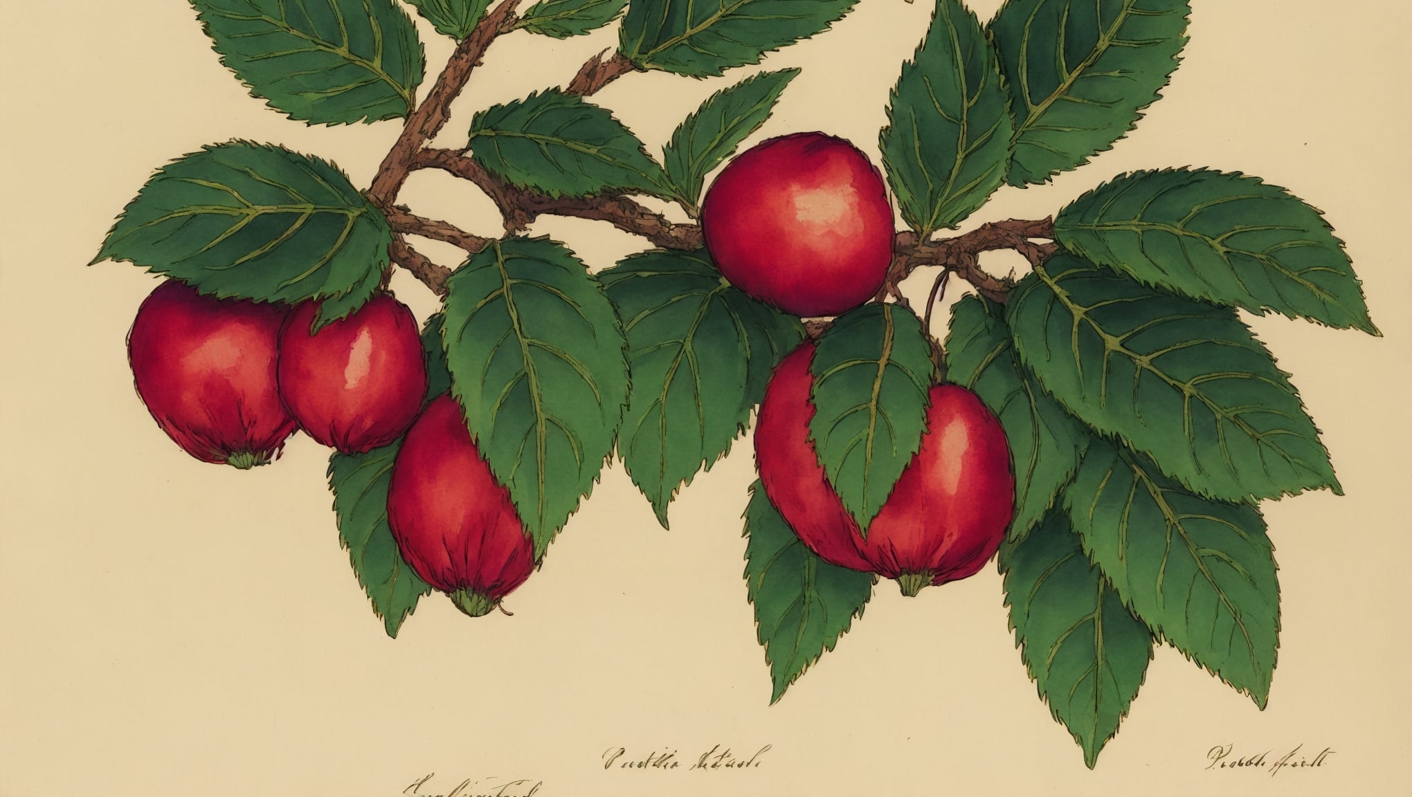 Lyvia — illustration botanique, origine latine