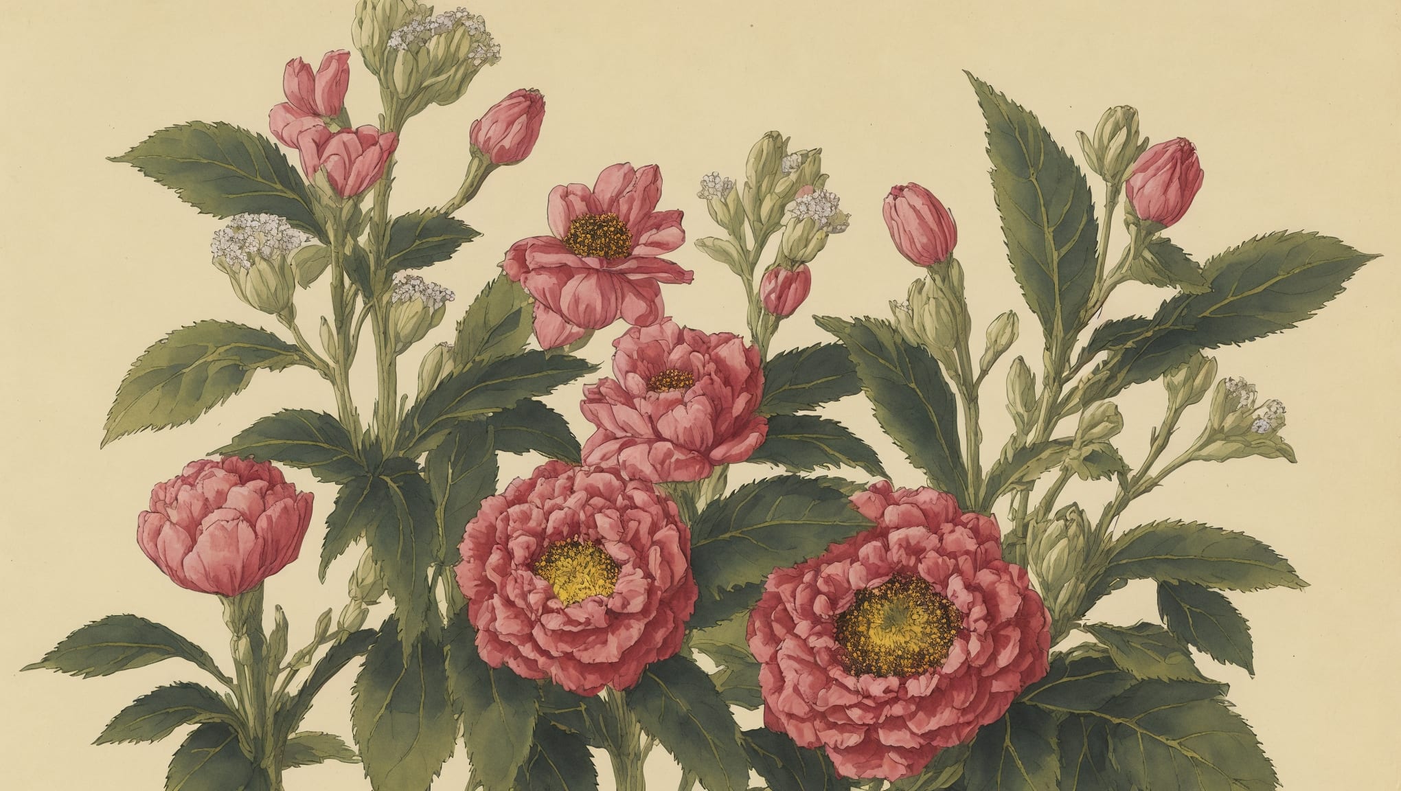 Mady — illustration botanique, origine contemporaine