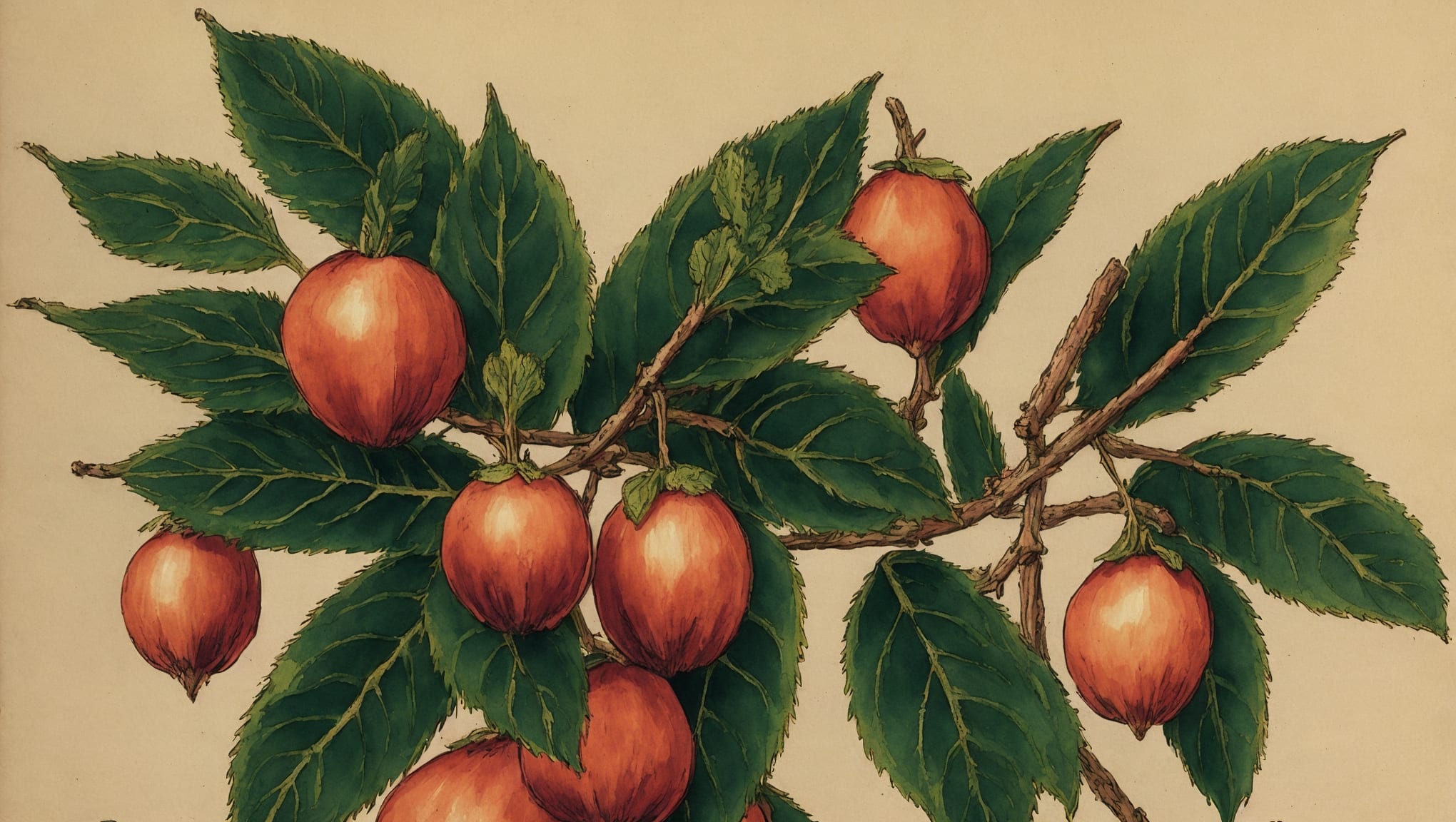 Malia — illustration botanique, origine hébraïque