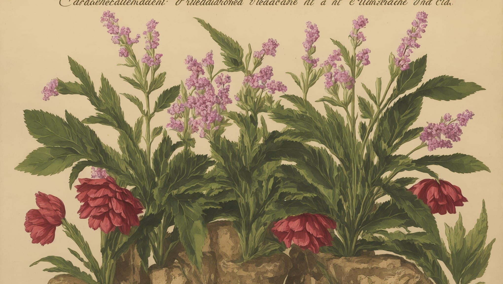 Mallory — illustration botanique, origine contemporaine