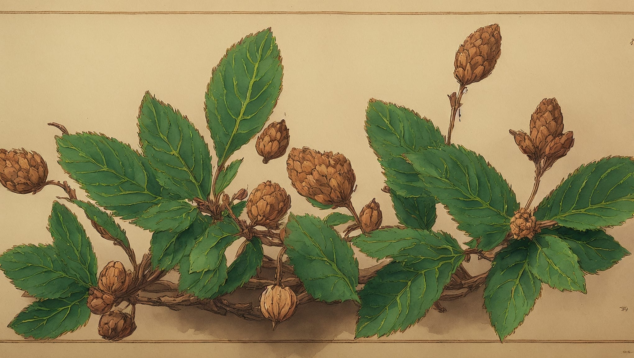 Maloé — illustration botanique, origine celte