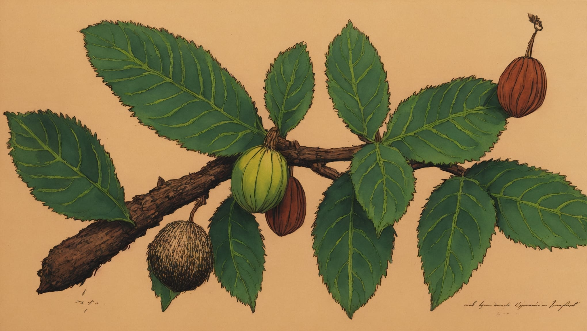 Malonn — illustration botanique, origine celte