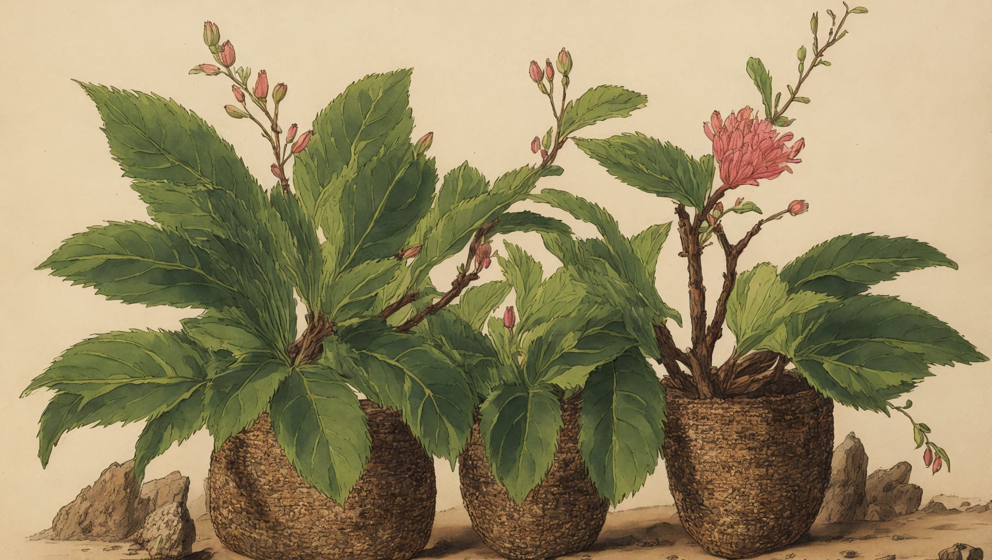 Mama — illustration botanique, origine africaine