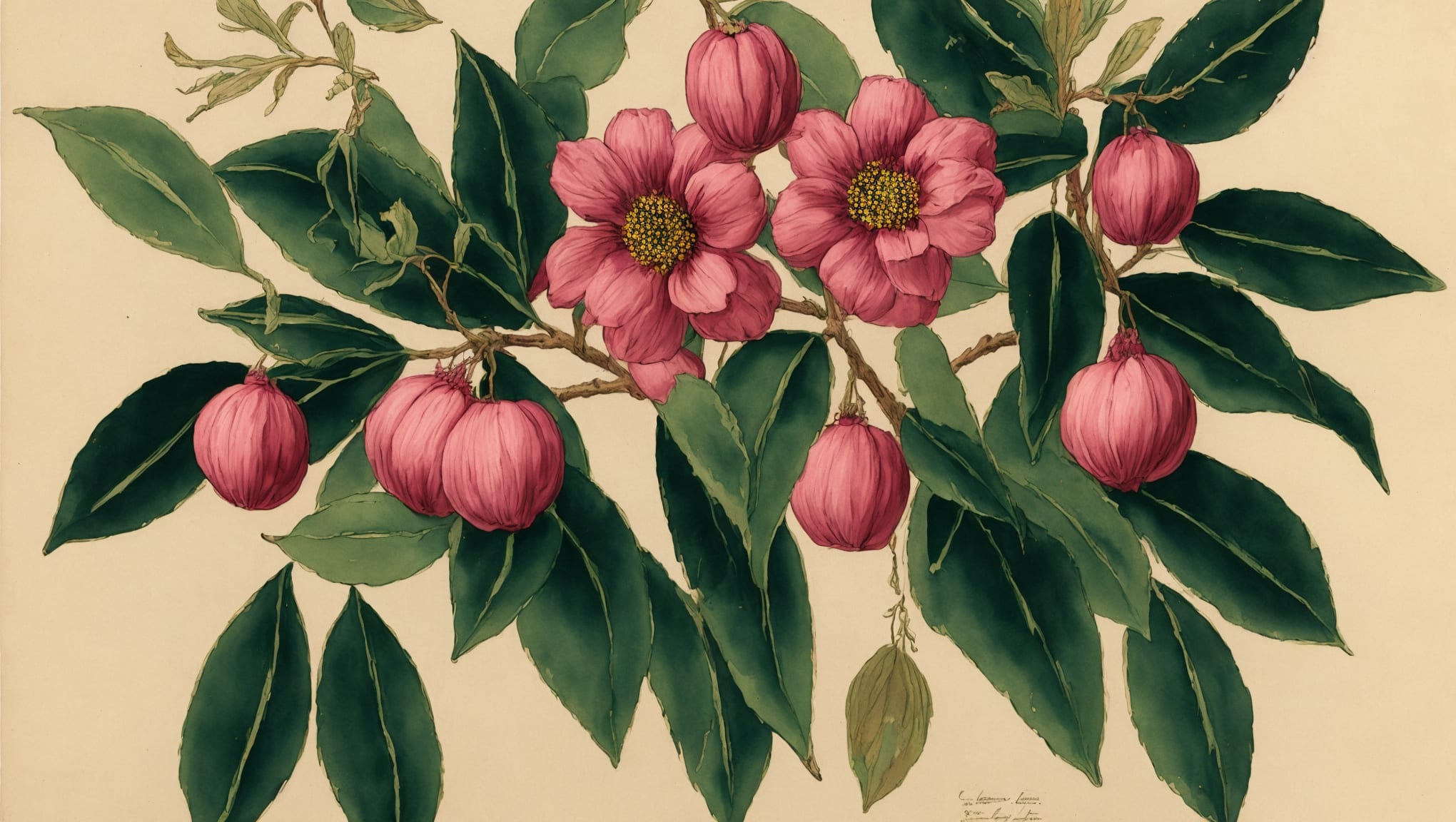 Illustration botanique — Marie, le prénom le plus donné de France