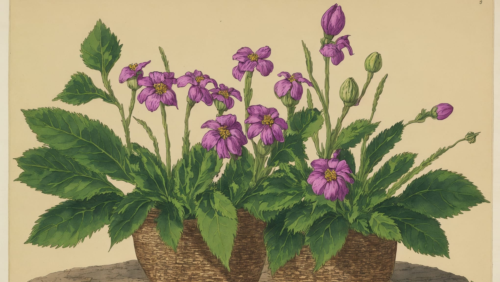 Mayronn — illustration botanique, origine contemporaine