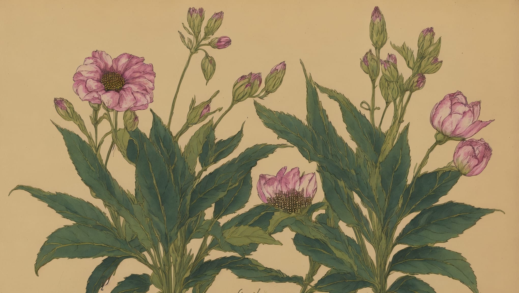 Milann — illustration botanique, origine slave