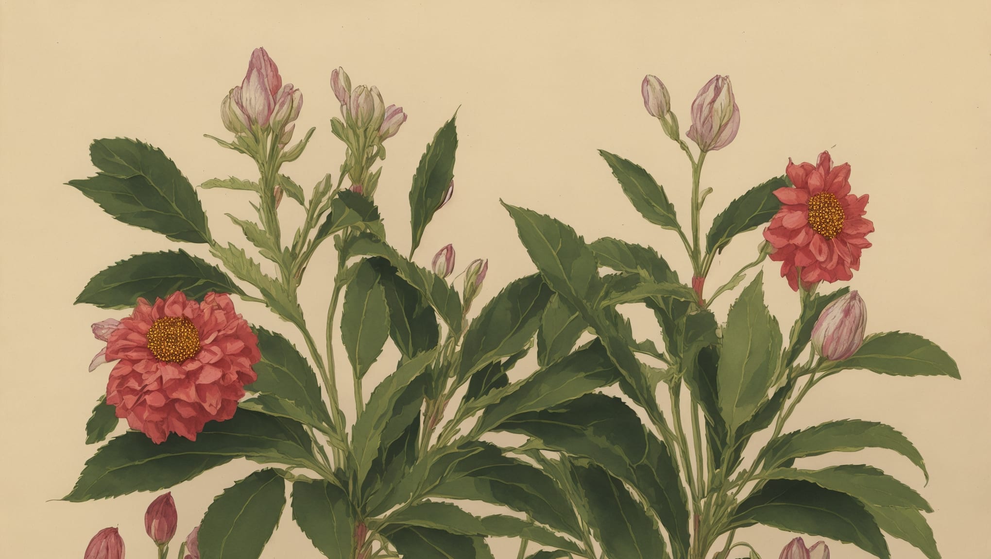 Miracle — illustration botanique, origine contemporaine