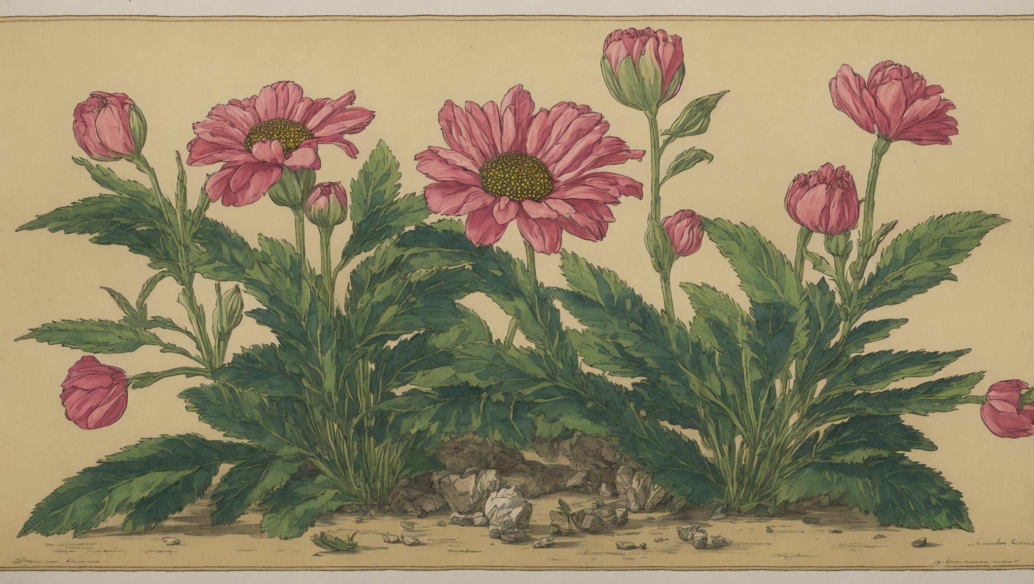 Misha — illustration botanique, origine slave