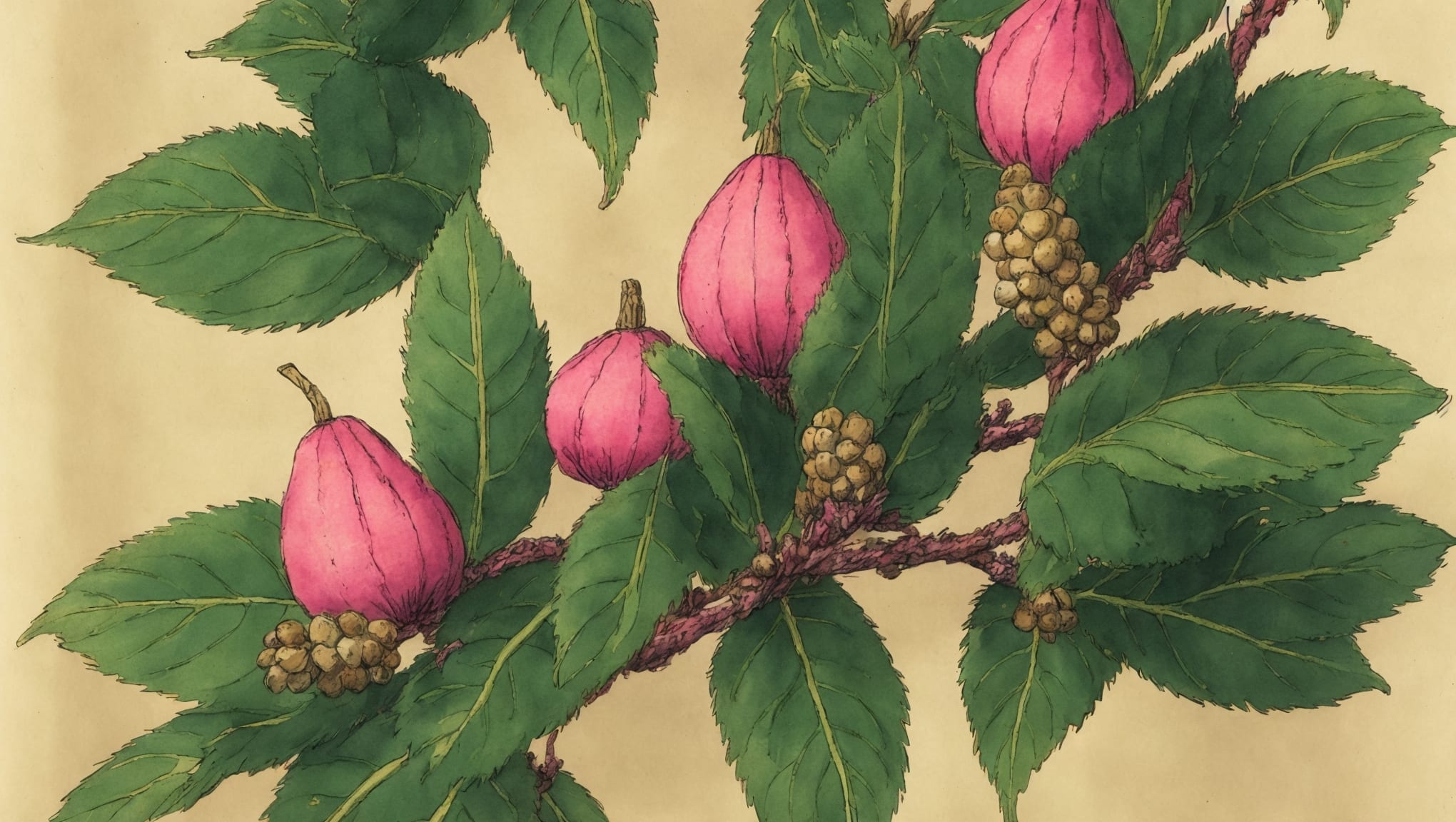 Mona — illustration botanique, origine celte