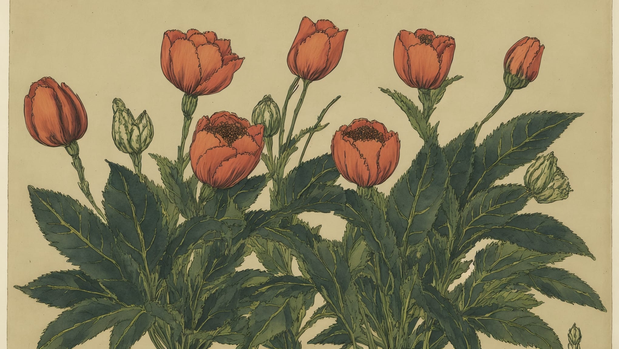Mylann — illustration botanique, origine slave