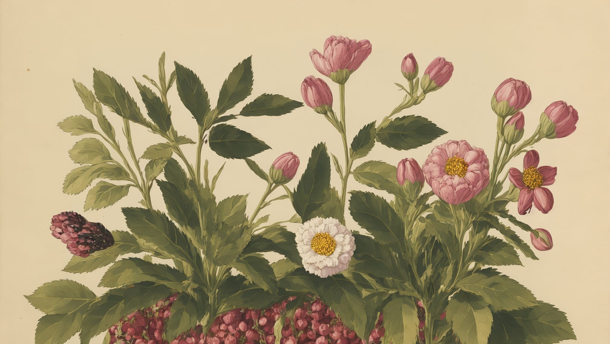 Naëlya — illustration botanique, origine contemporaine