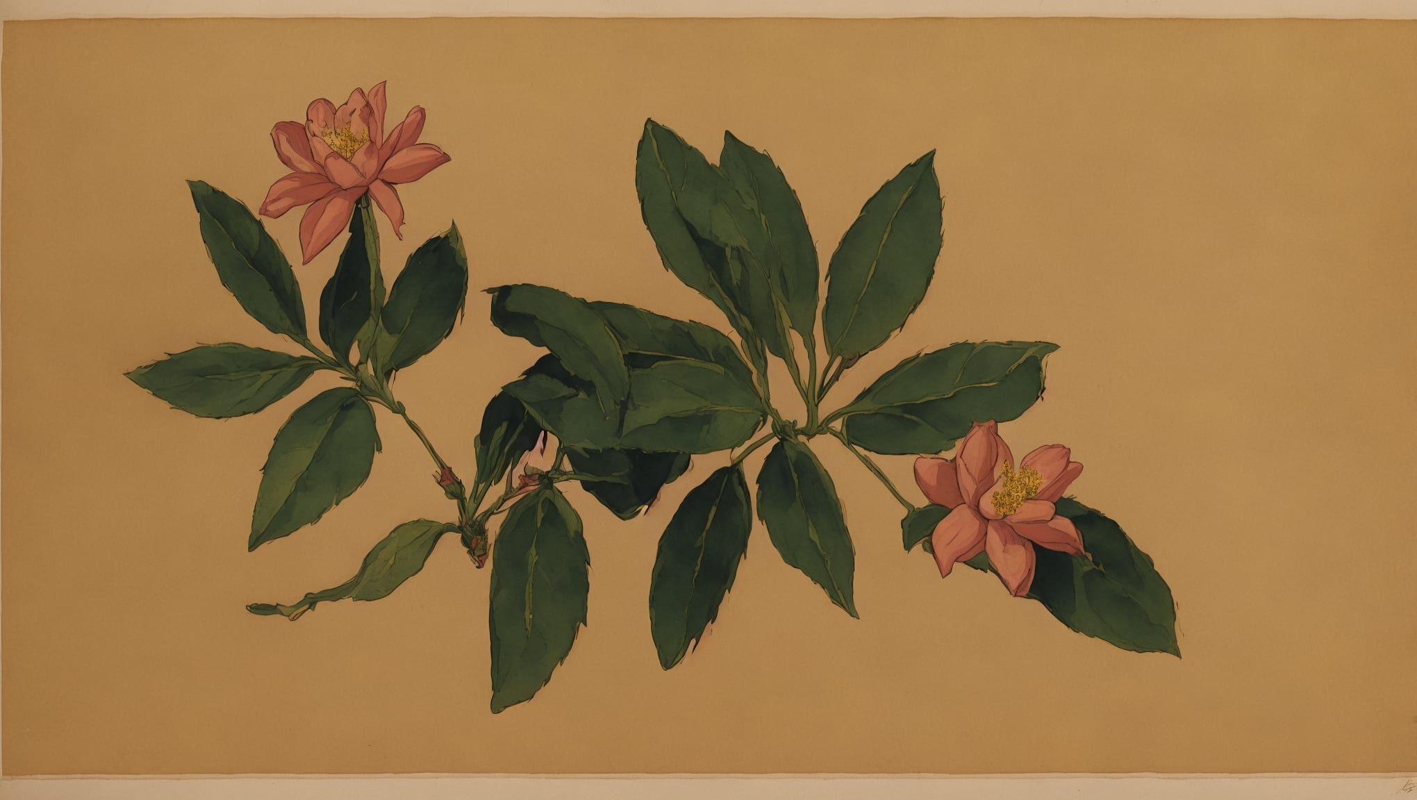 Nahel — illustration botanique, origine arabe