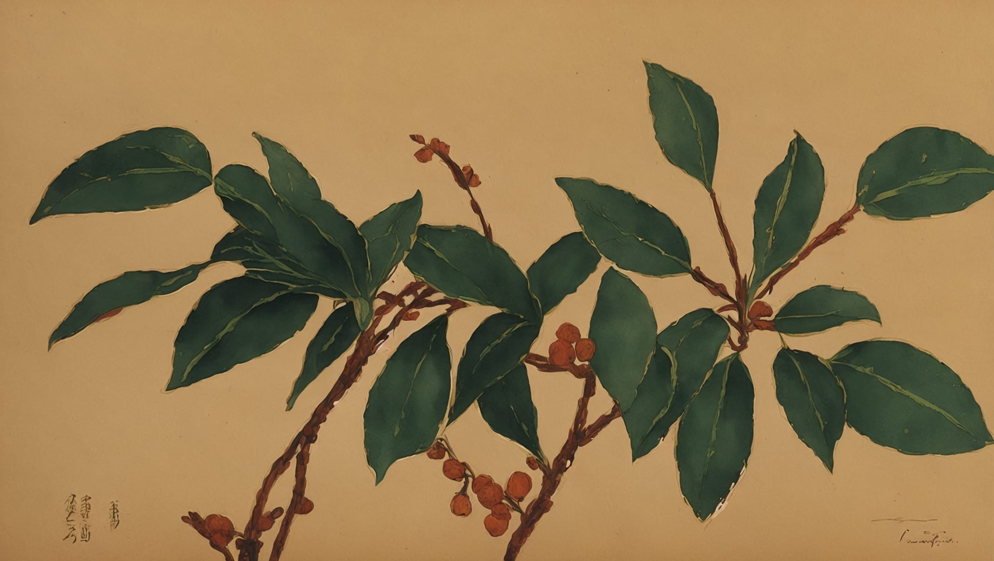 Naïm — illustration botanique, origine arabe