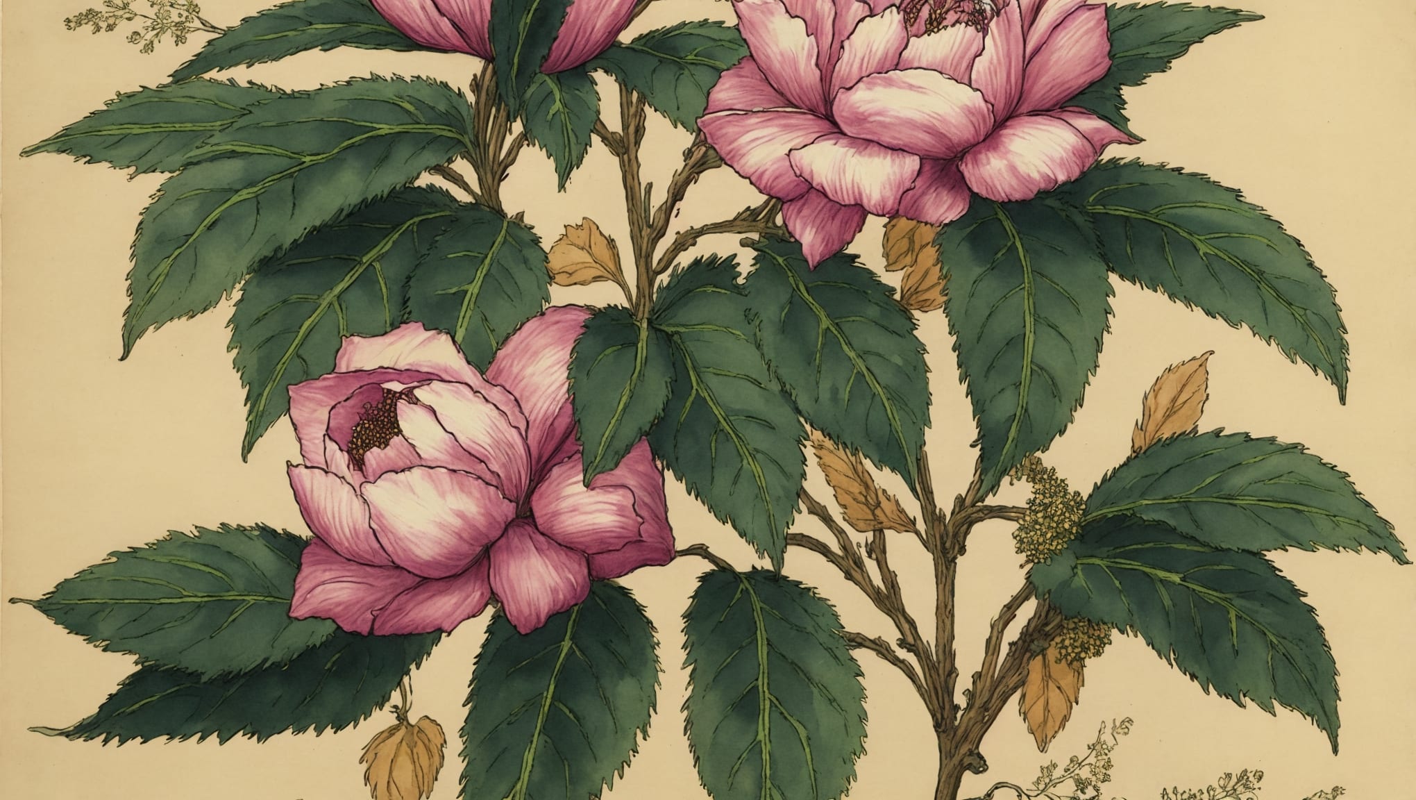 Olympe — illustration botanique, origine grecque