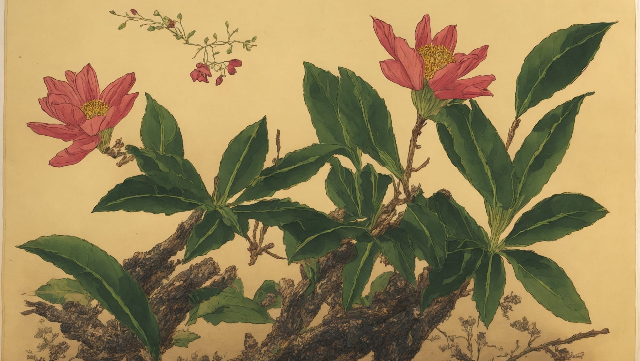 Ramatoulaye — illustration botanique, origine africaine