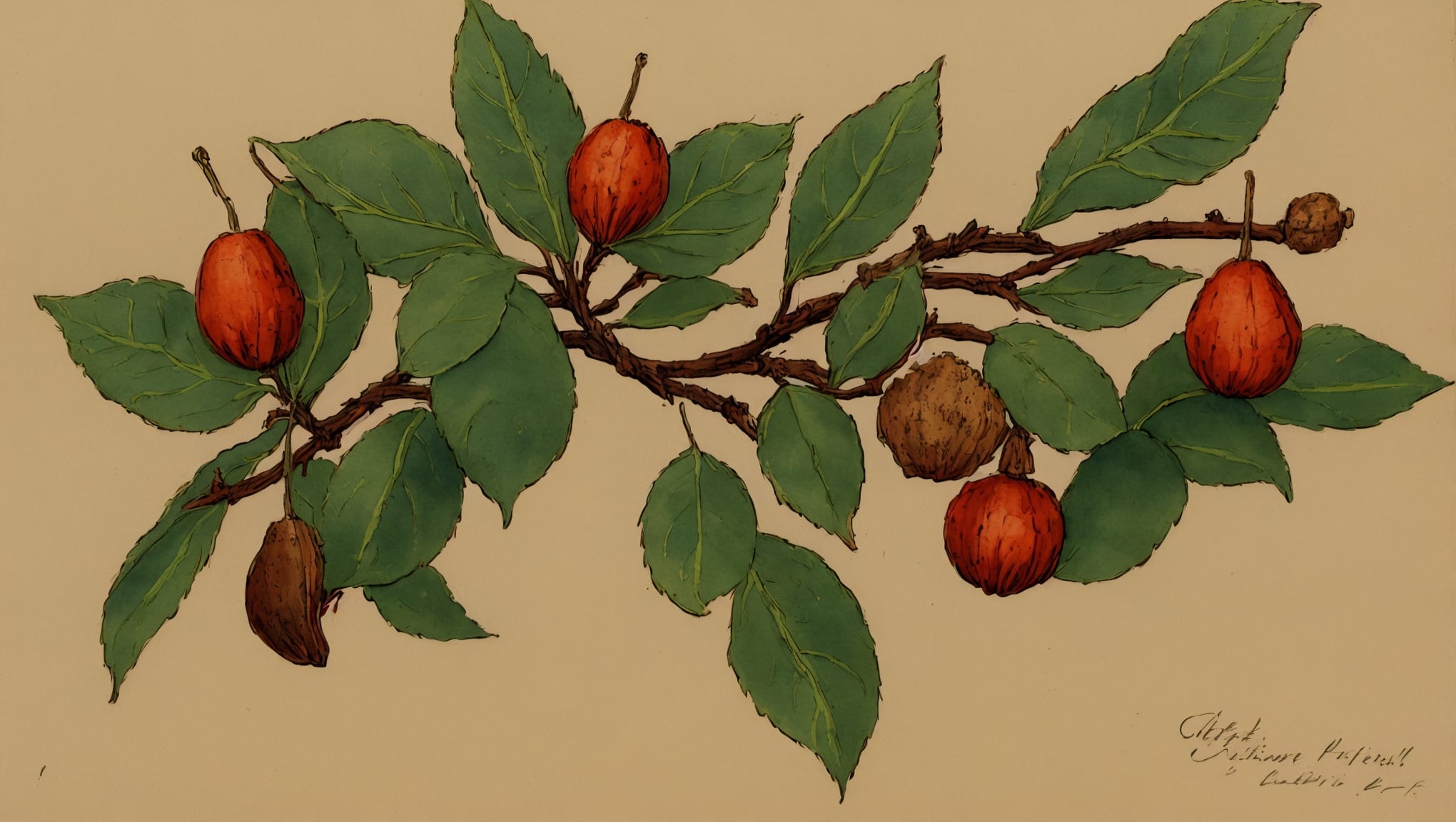 Riley — illustration botanique, origine celte