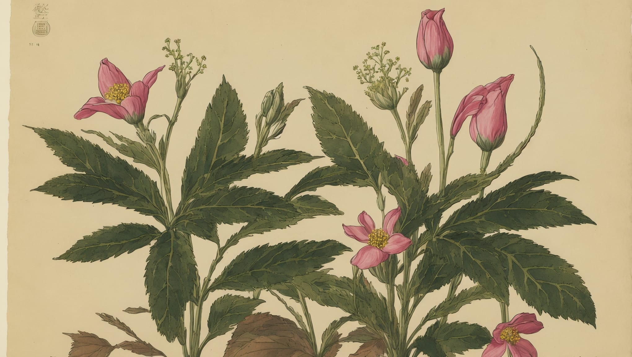 Romy — illustration botanique, origine germanique