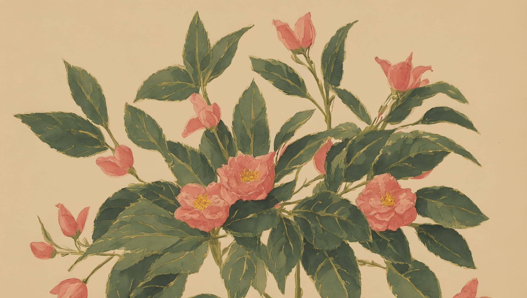 Roukaya — illustration botanique, origine arabe