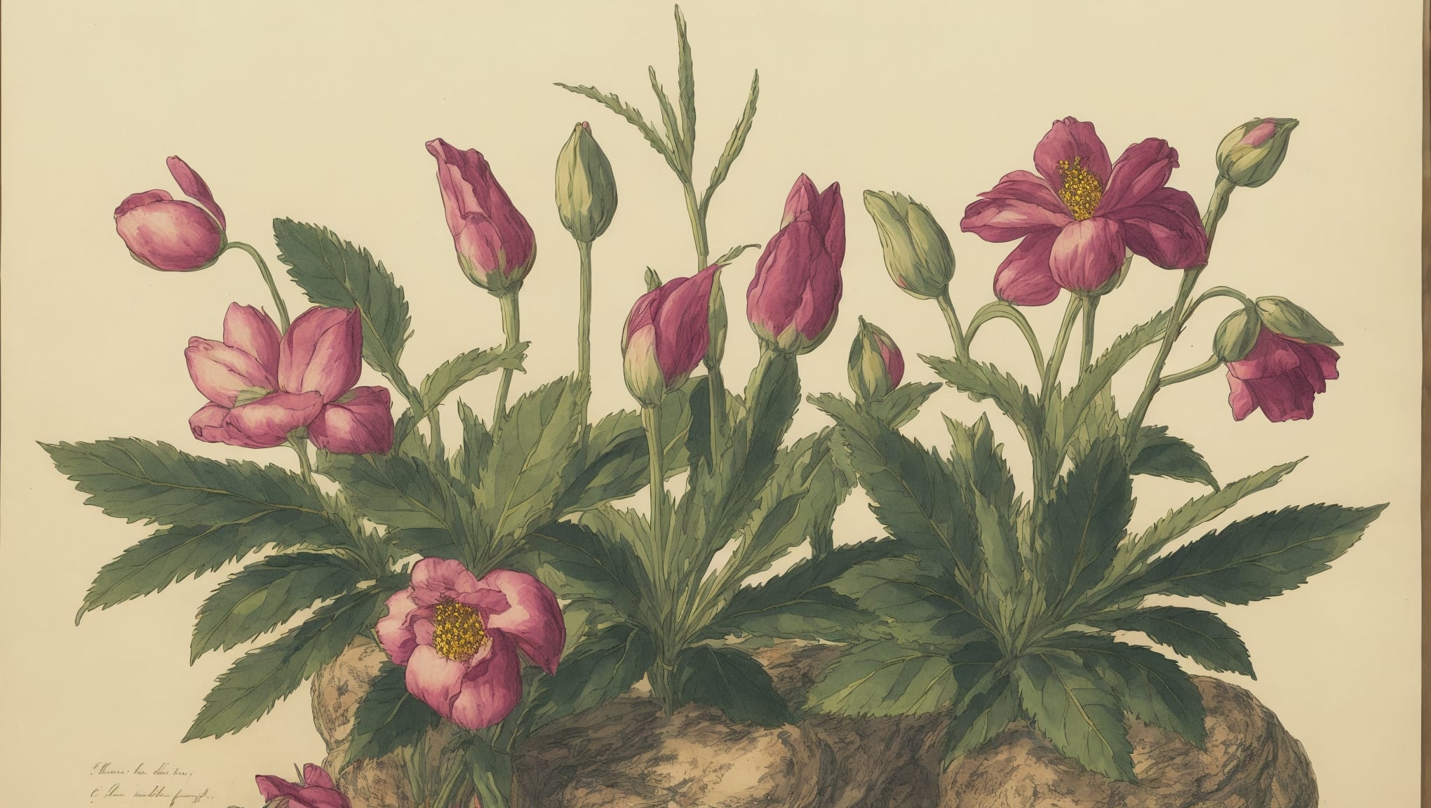 Sayana — illustration botanique, origine contemporaine