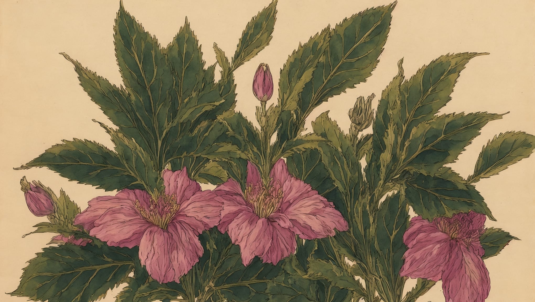 Selina — illustration botanique, origine grecque