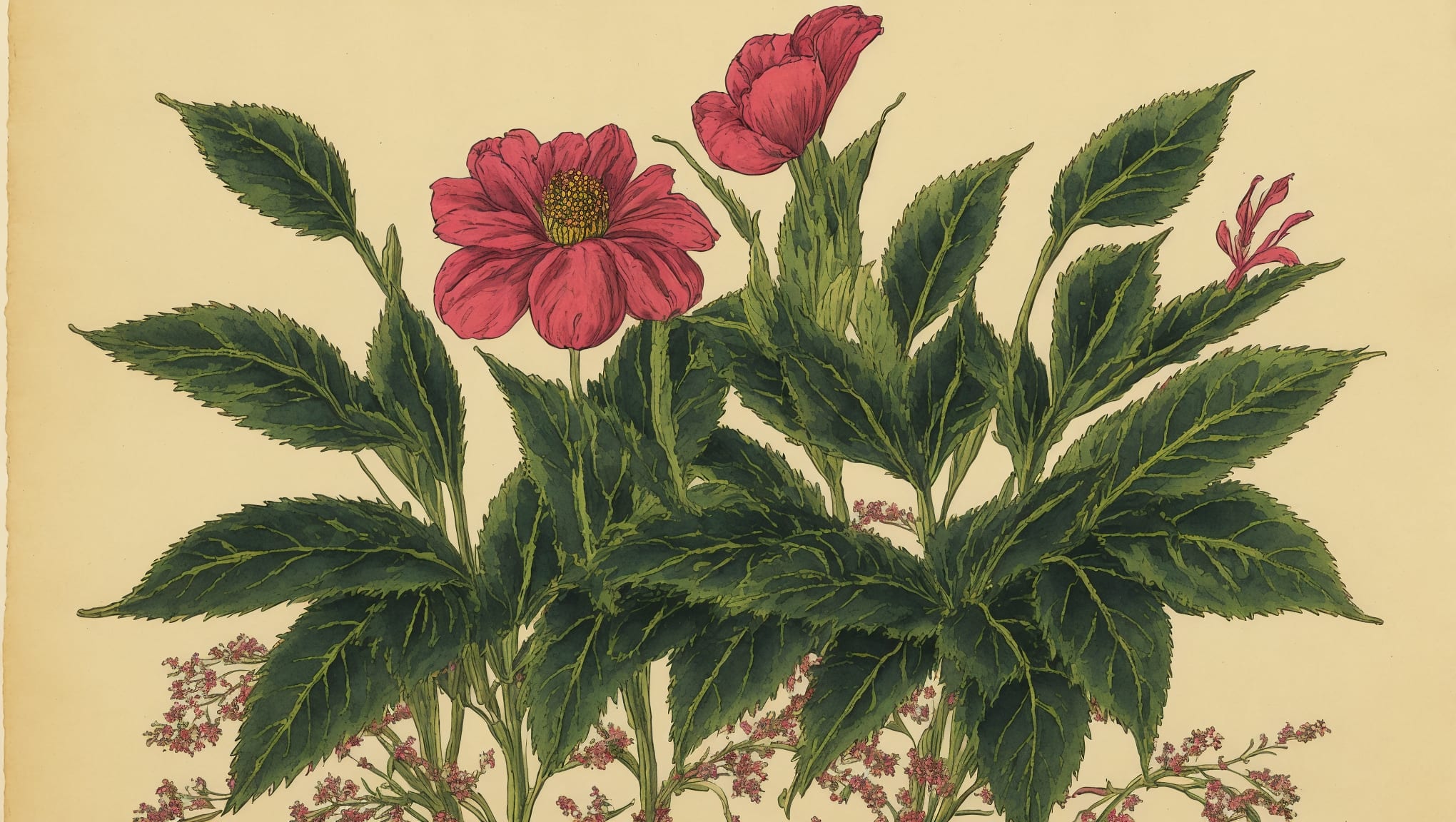 Sohan — illustration botanique, origine contemporaine