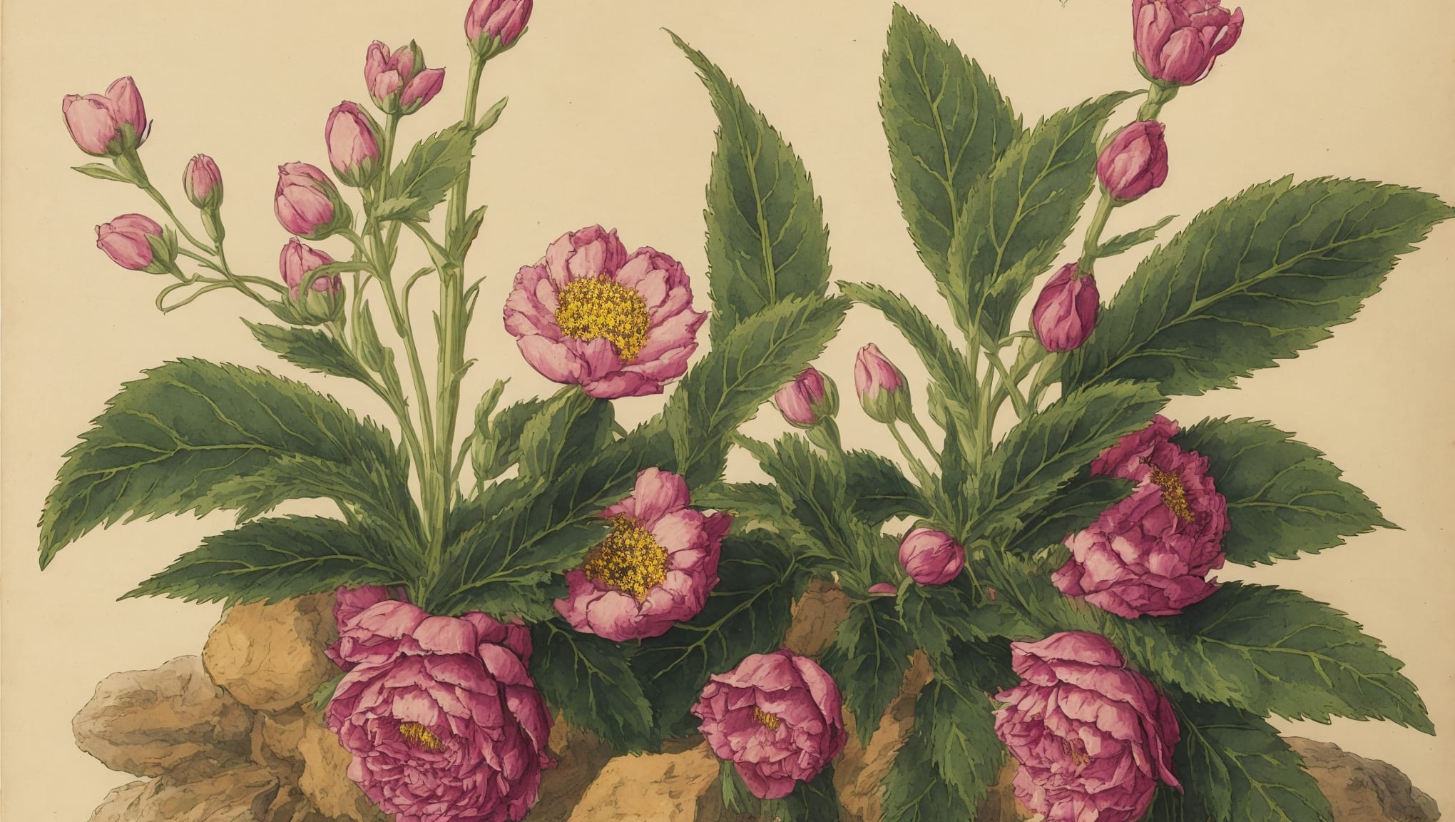 Syana — illustration botanique, origine contemporaine