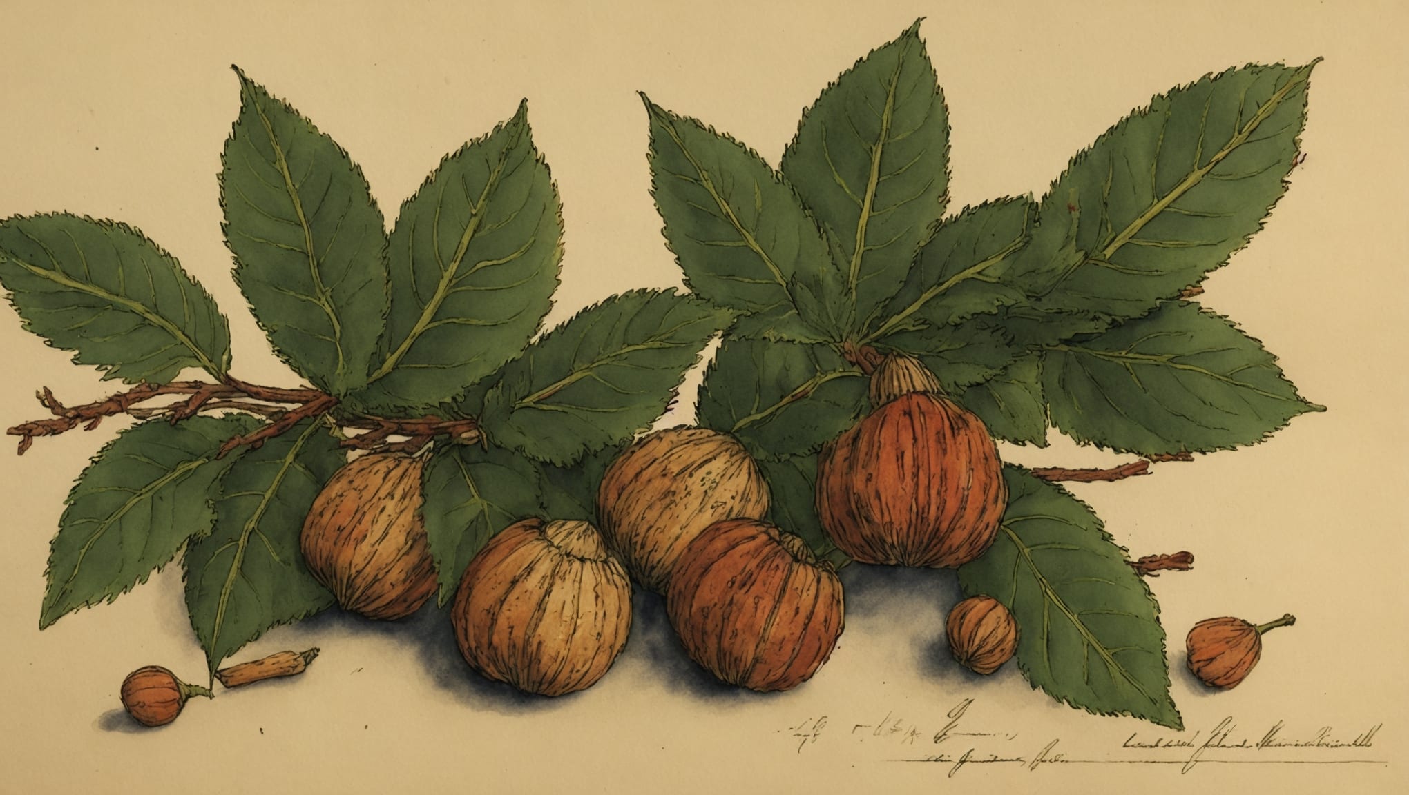 Télio — illustration botanique, origine celte