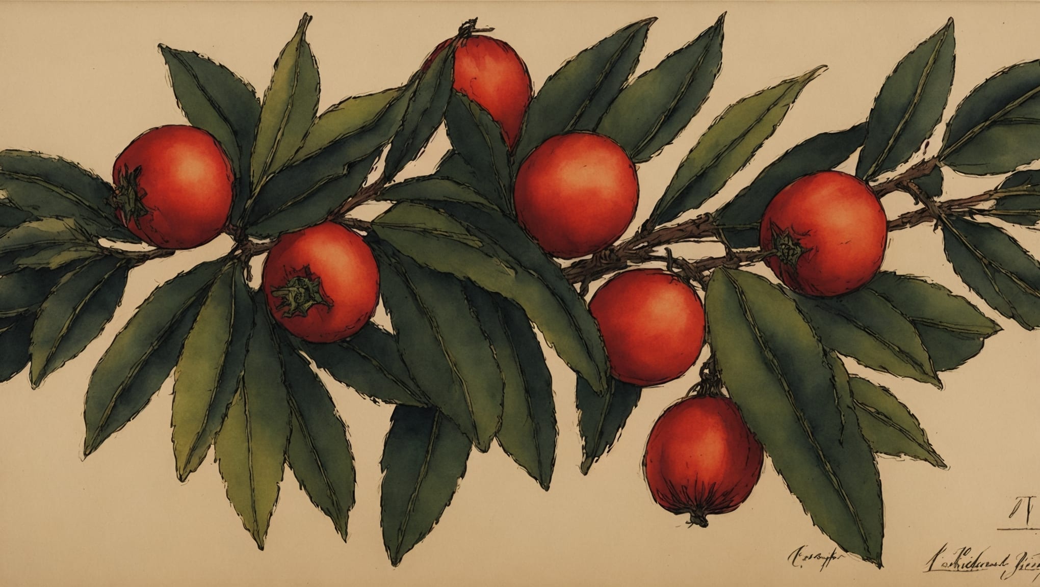 Tiago — illustration botanique, origine hébraïque