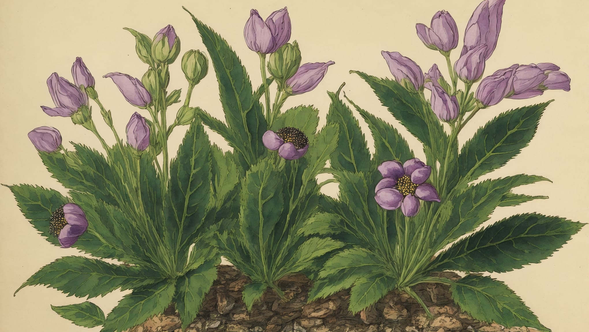 Yaya — illustration botanique, origine contemporaine