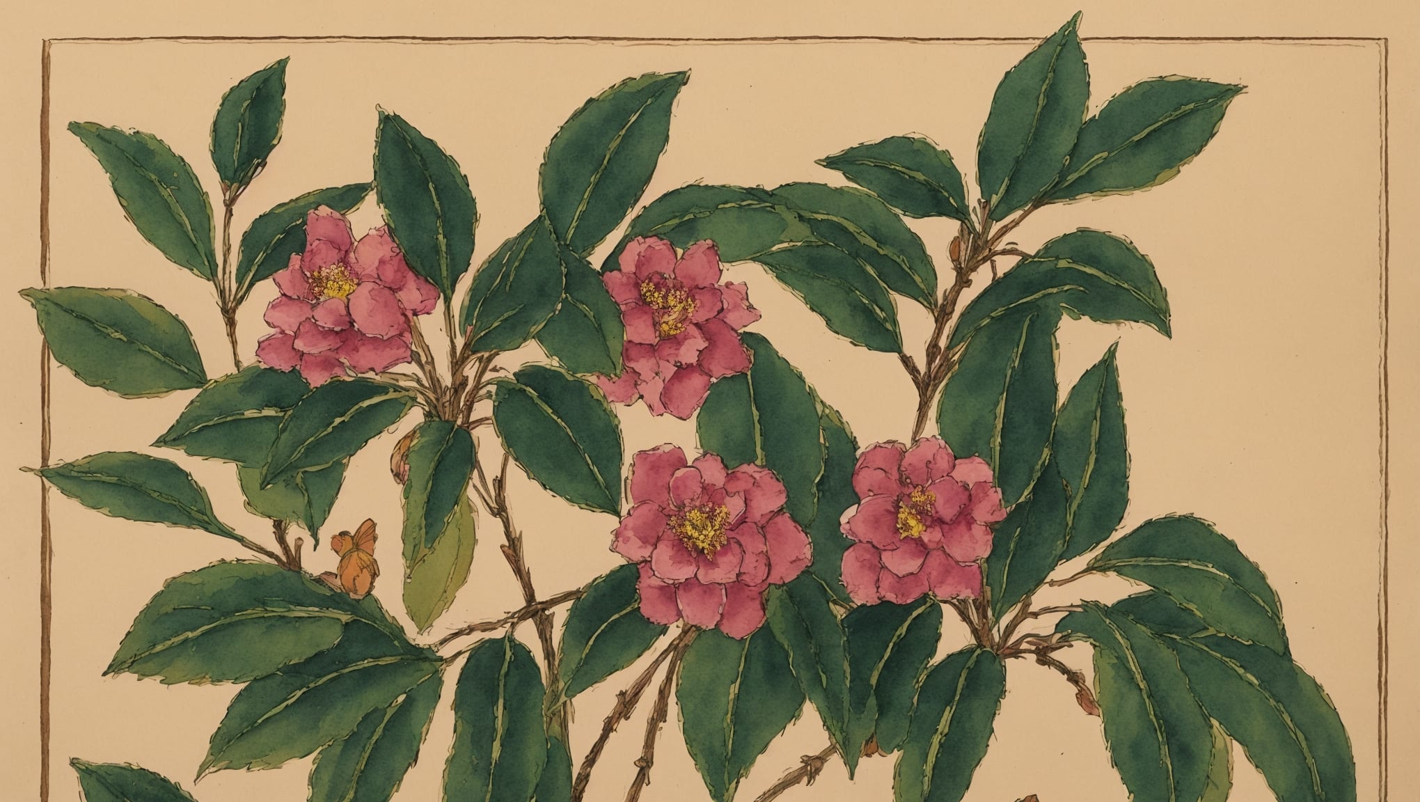 Zaïna — illustration botanique, origine arabe